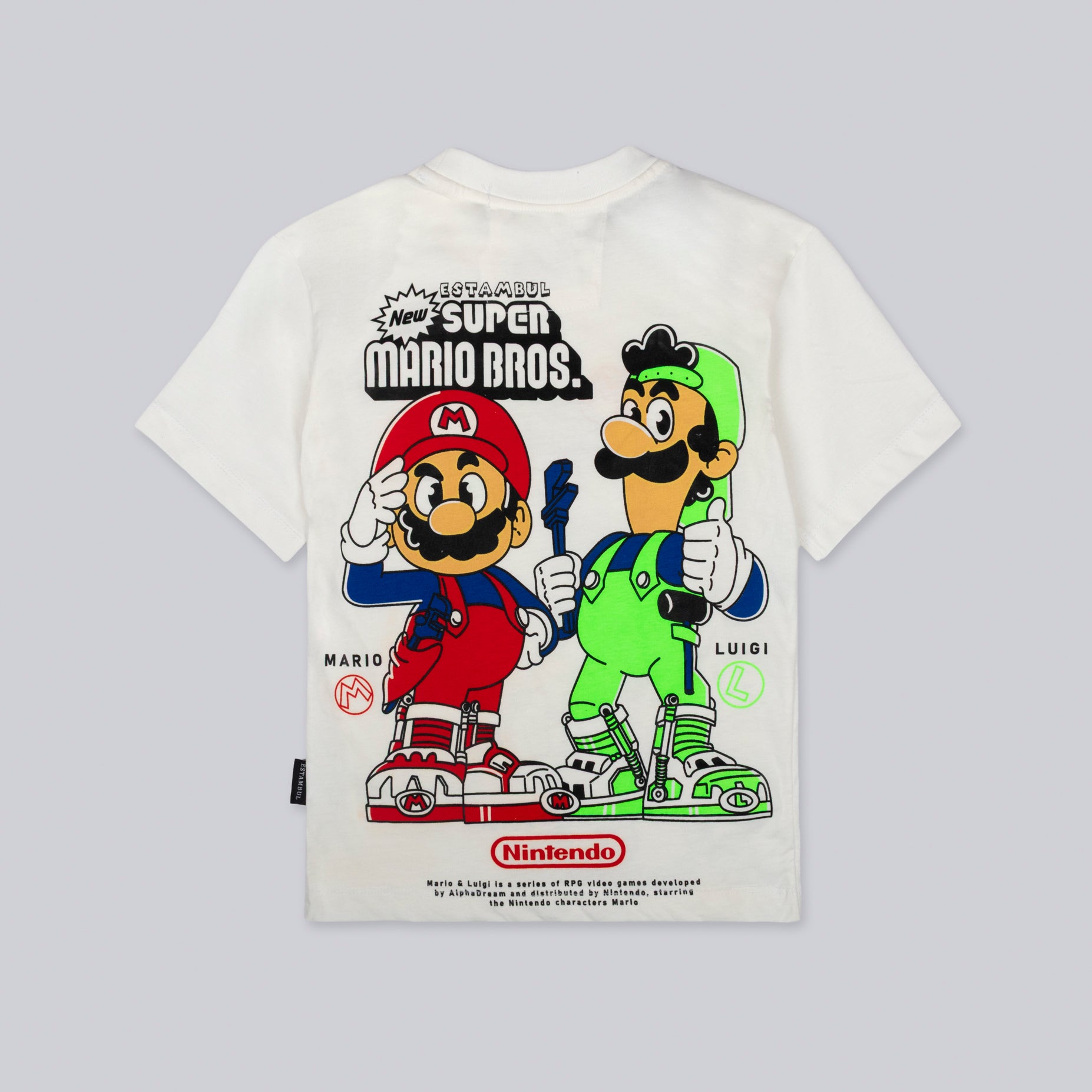 Oversize niño Mario y Luigi