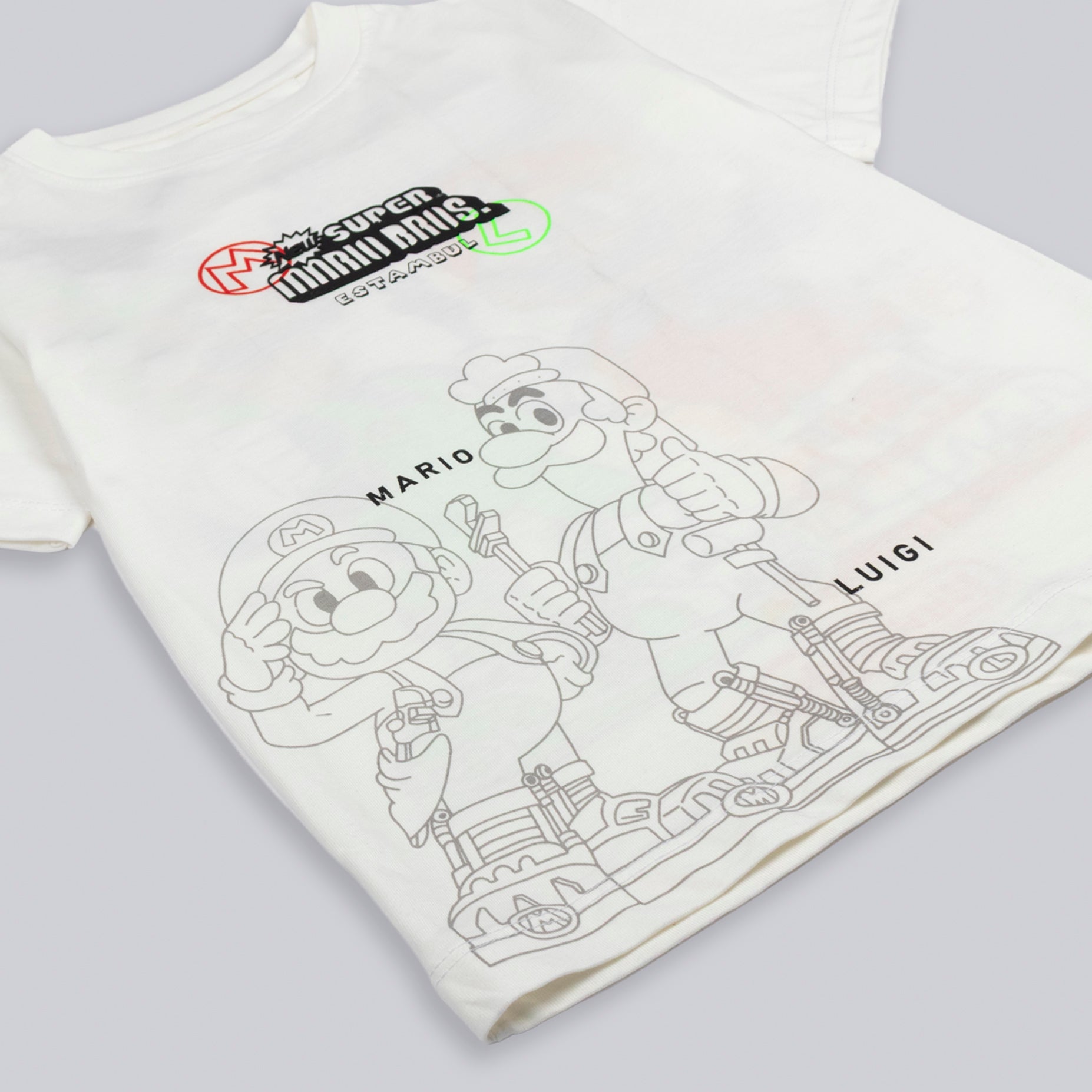 Oversize niño Mario y Luigi