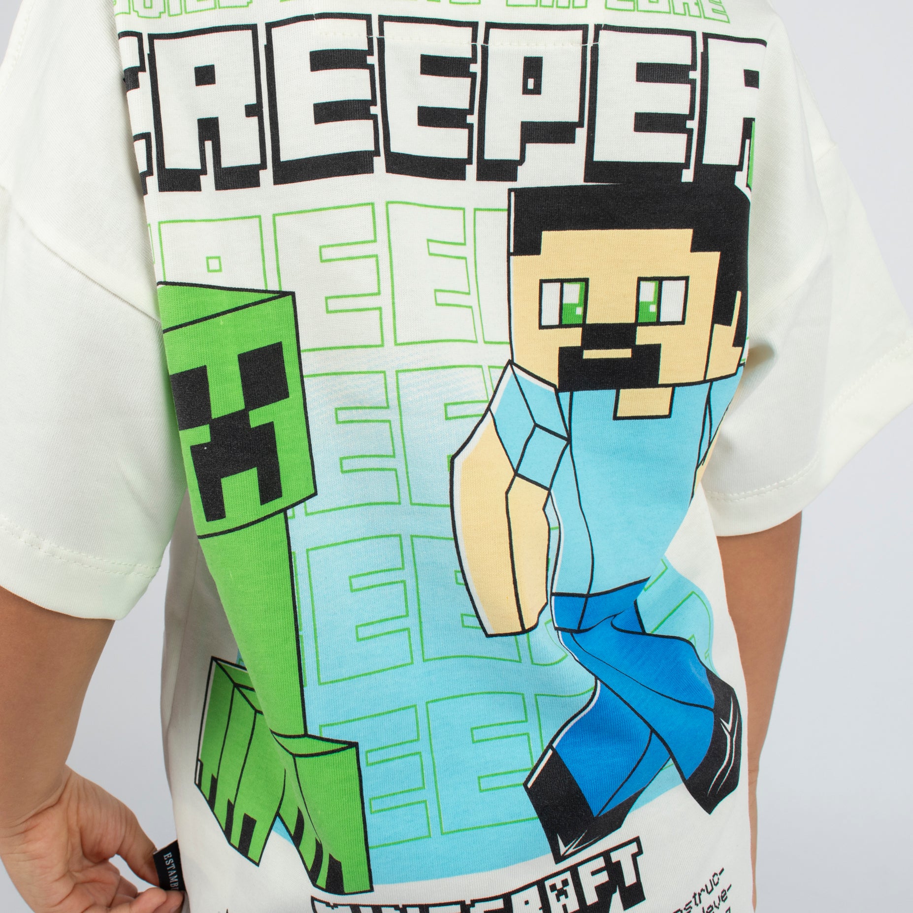 Oversize niño Minecraft