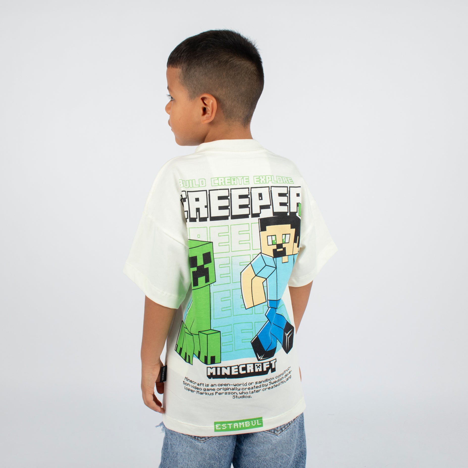 Oversize niño Minecraft