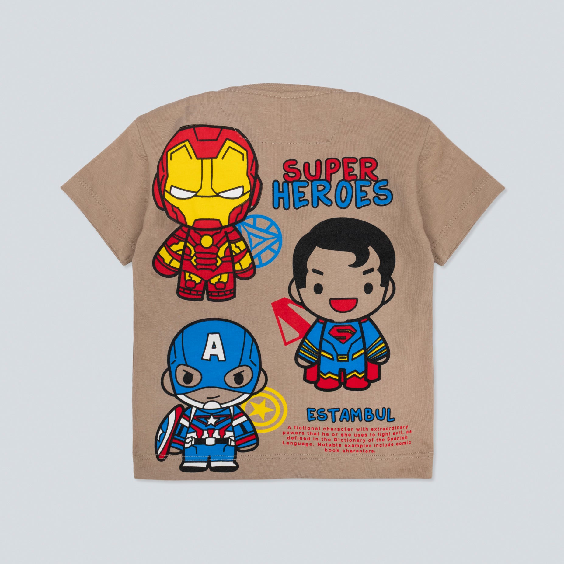 Oversize baby Super heroes