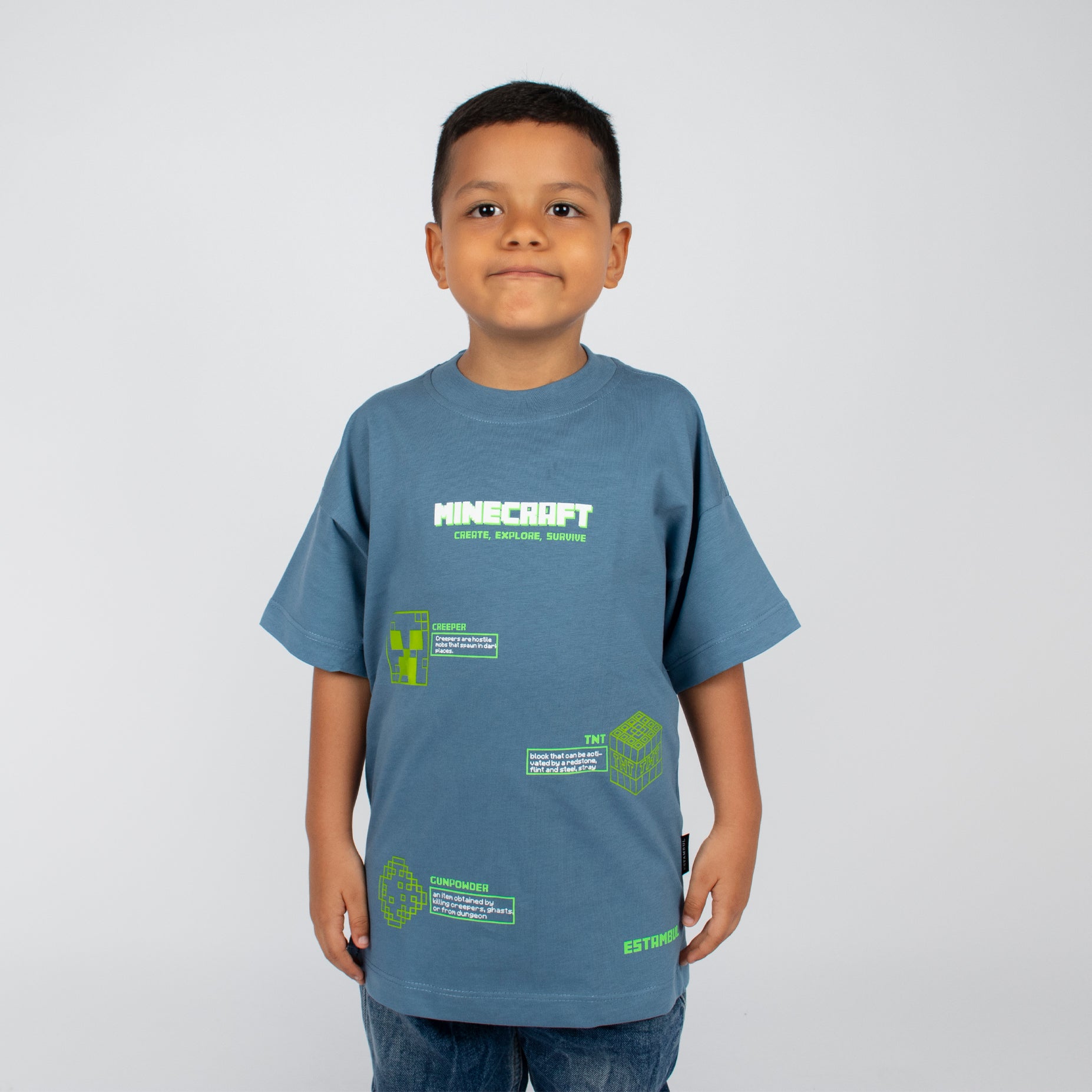 Oversize niño Minecraft