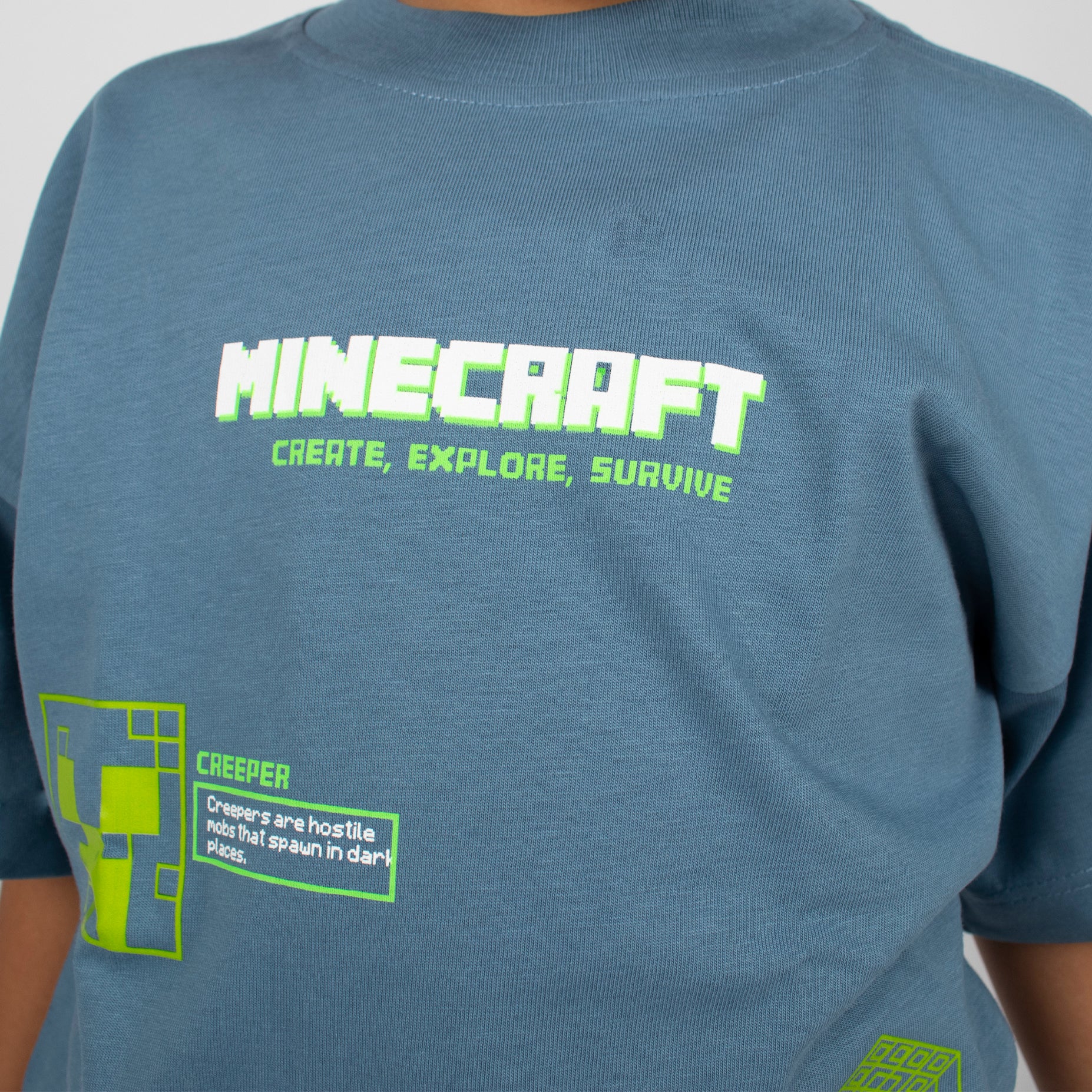 Oversize niño Minecraft