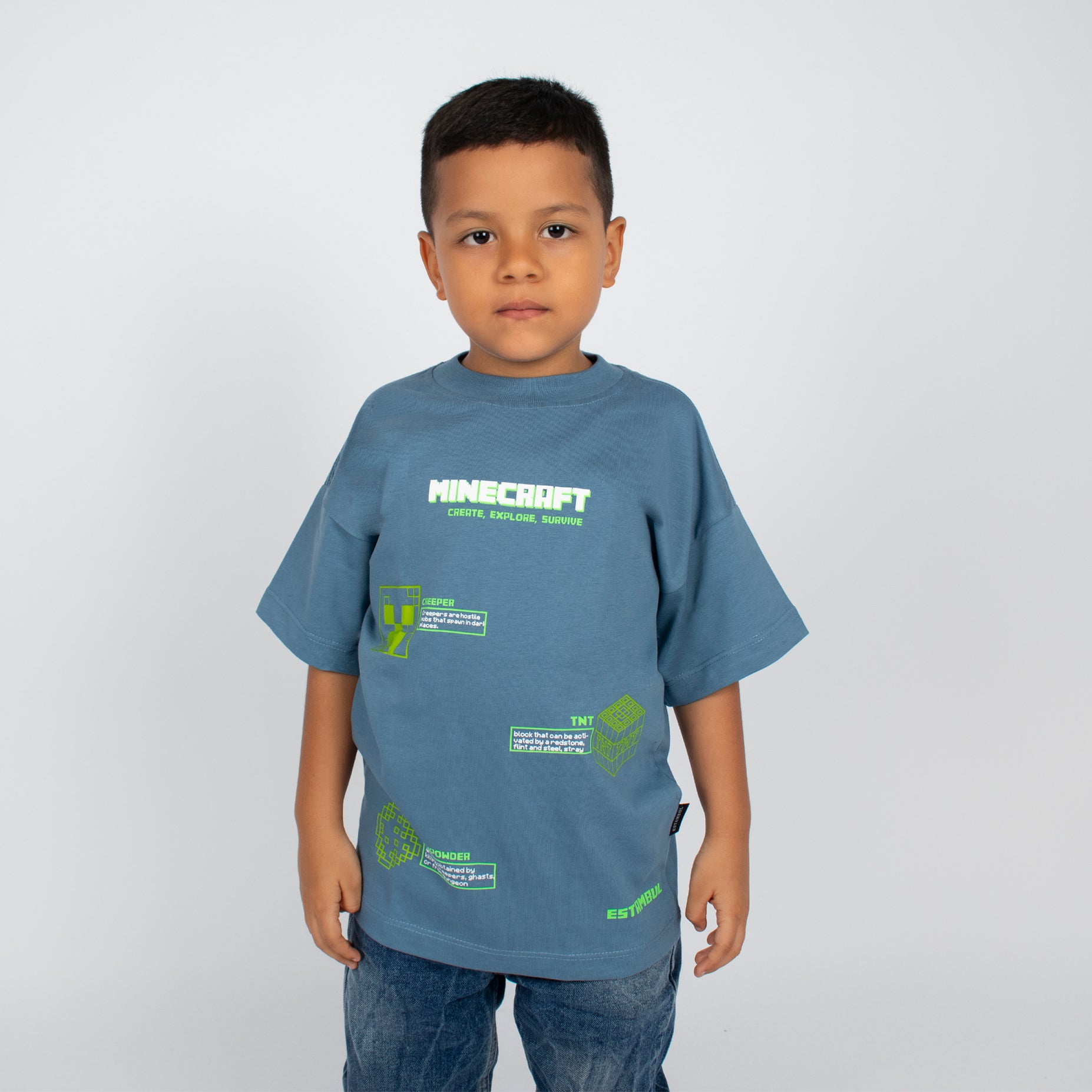 Oversize niño Minecraft