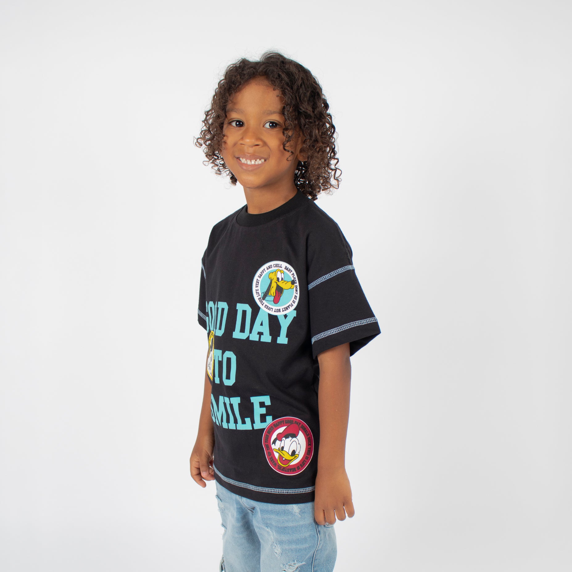 Oversize niño Good day