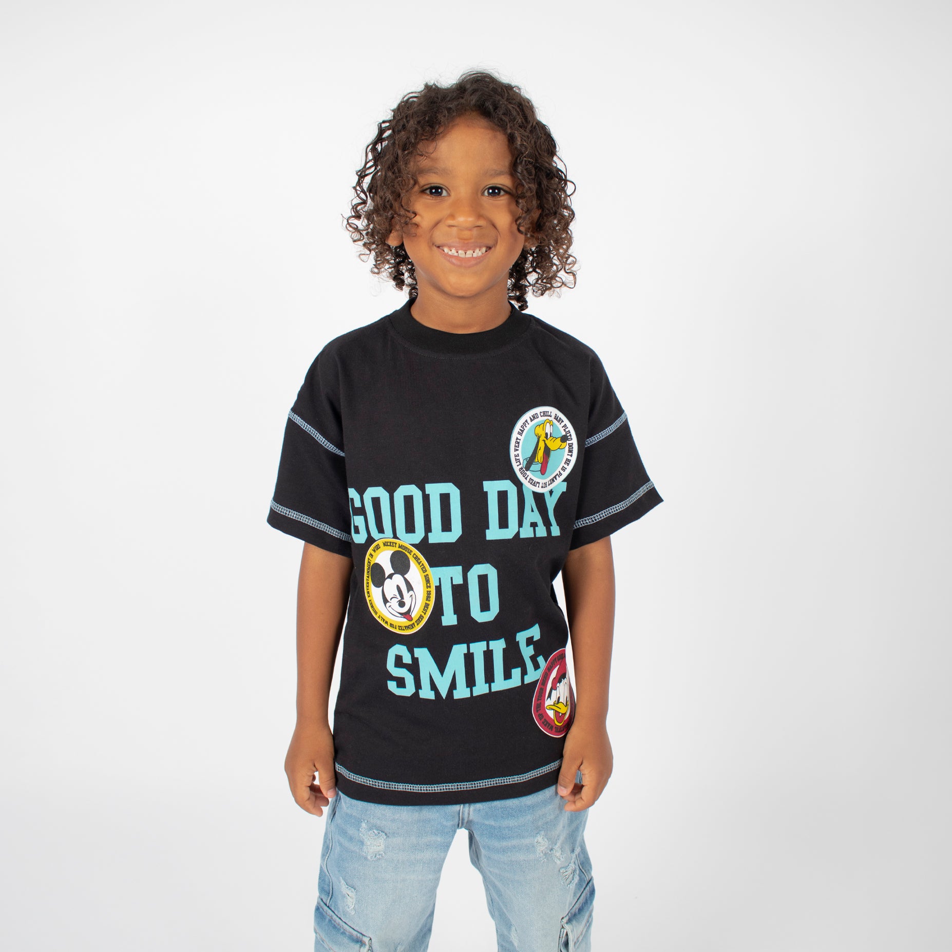 Oversize niño Good day