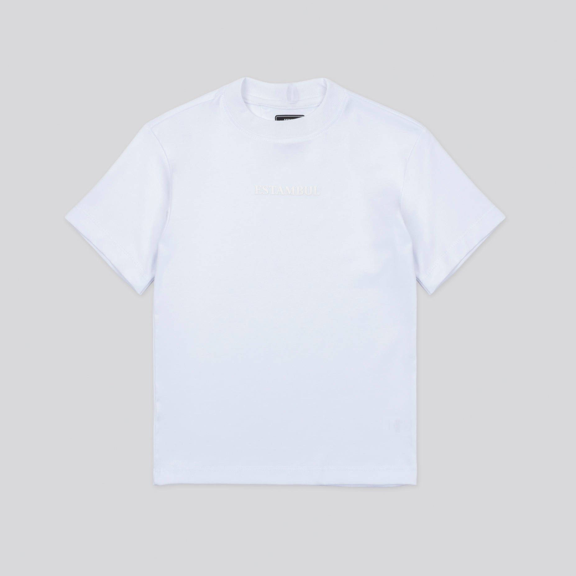 Oversize niño basica blanca