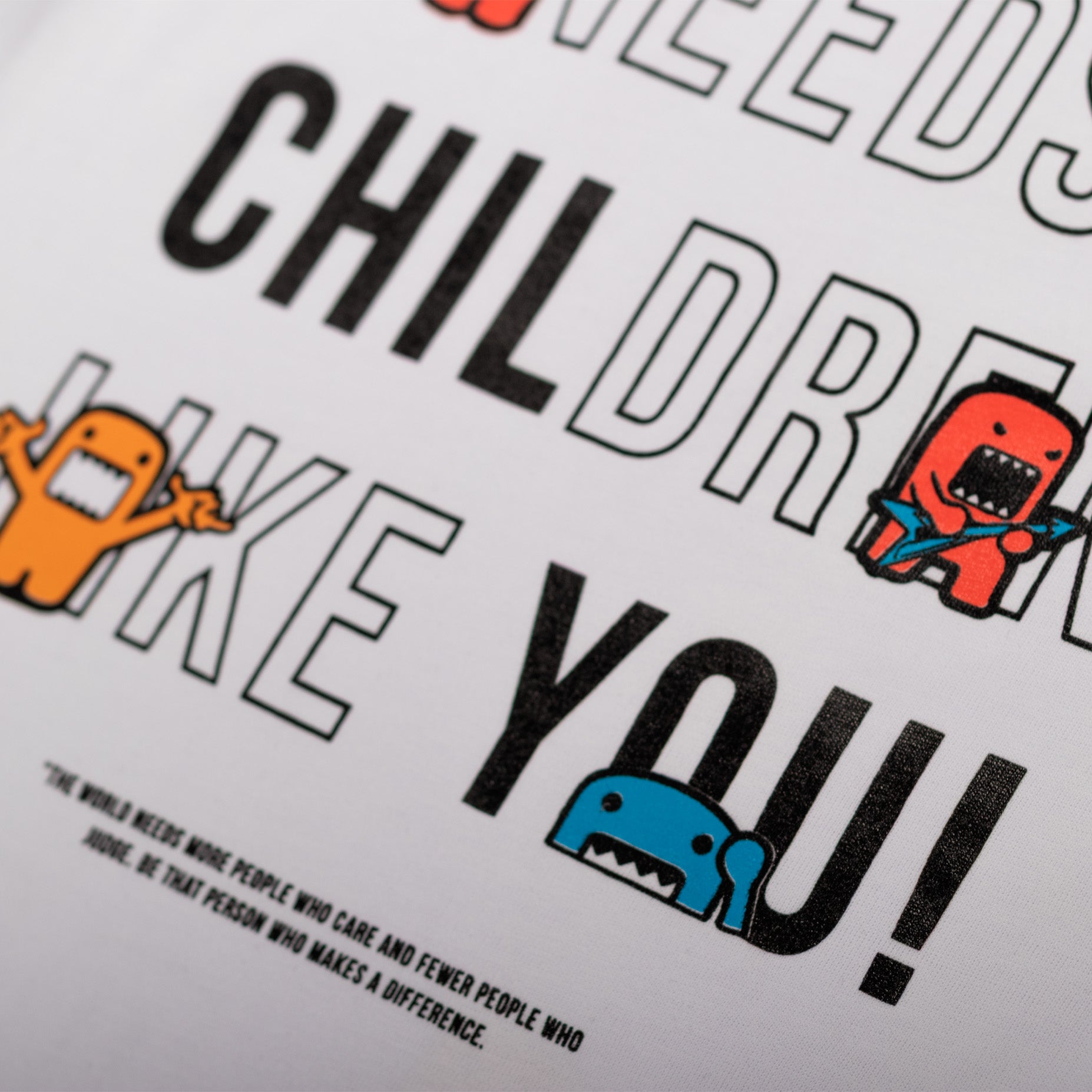 Oversize niño The world