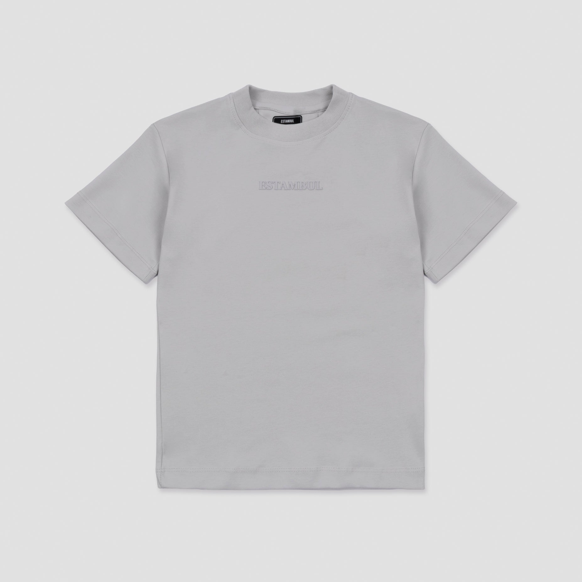 Oversize  básica niño gris