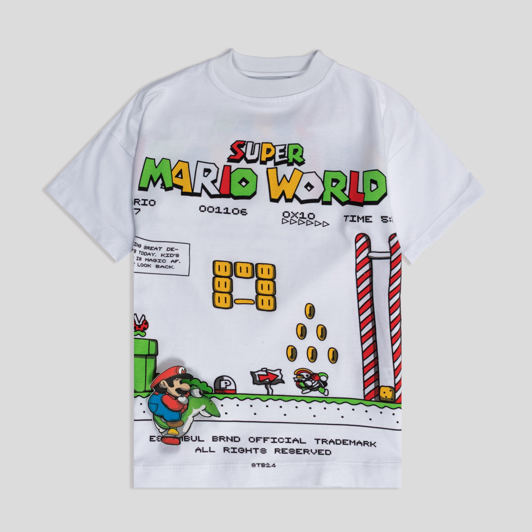 Oversize niño Super Mario