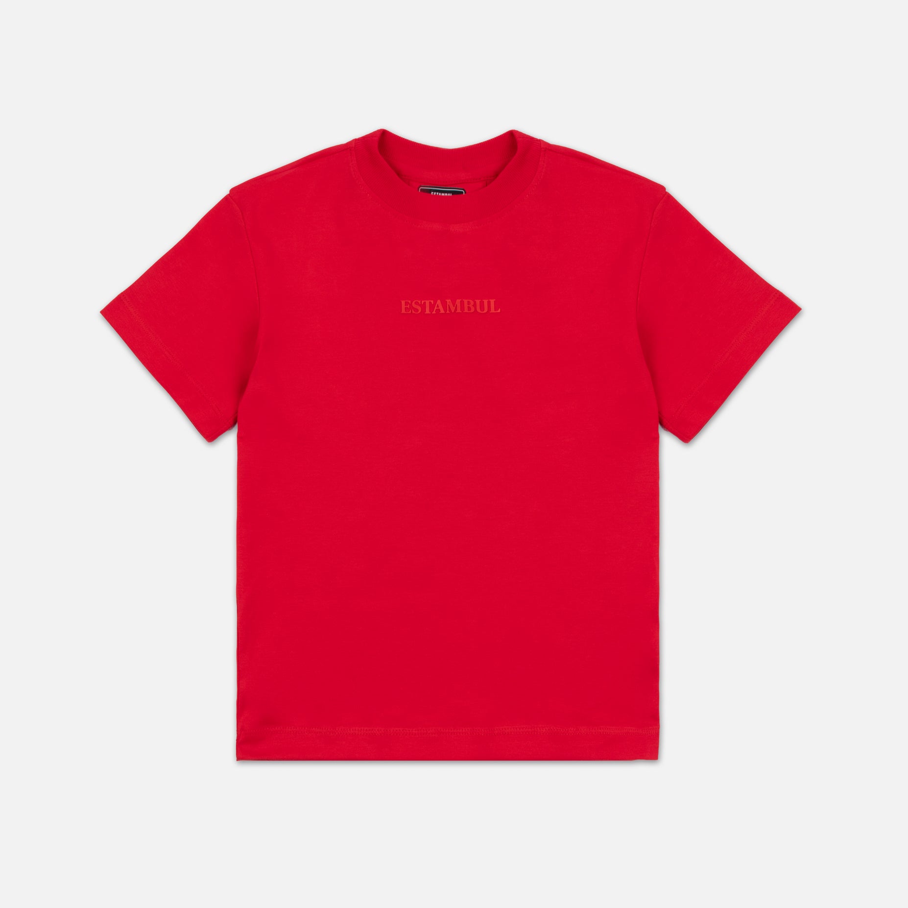 Oversize niño basica roja