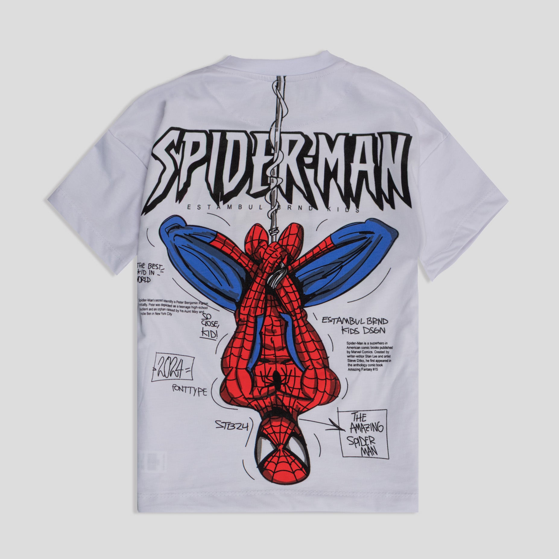 Oversize niño Spiderman