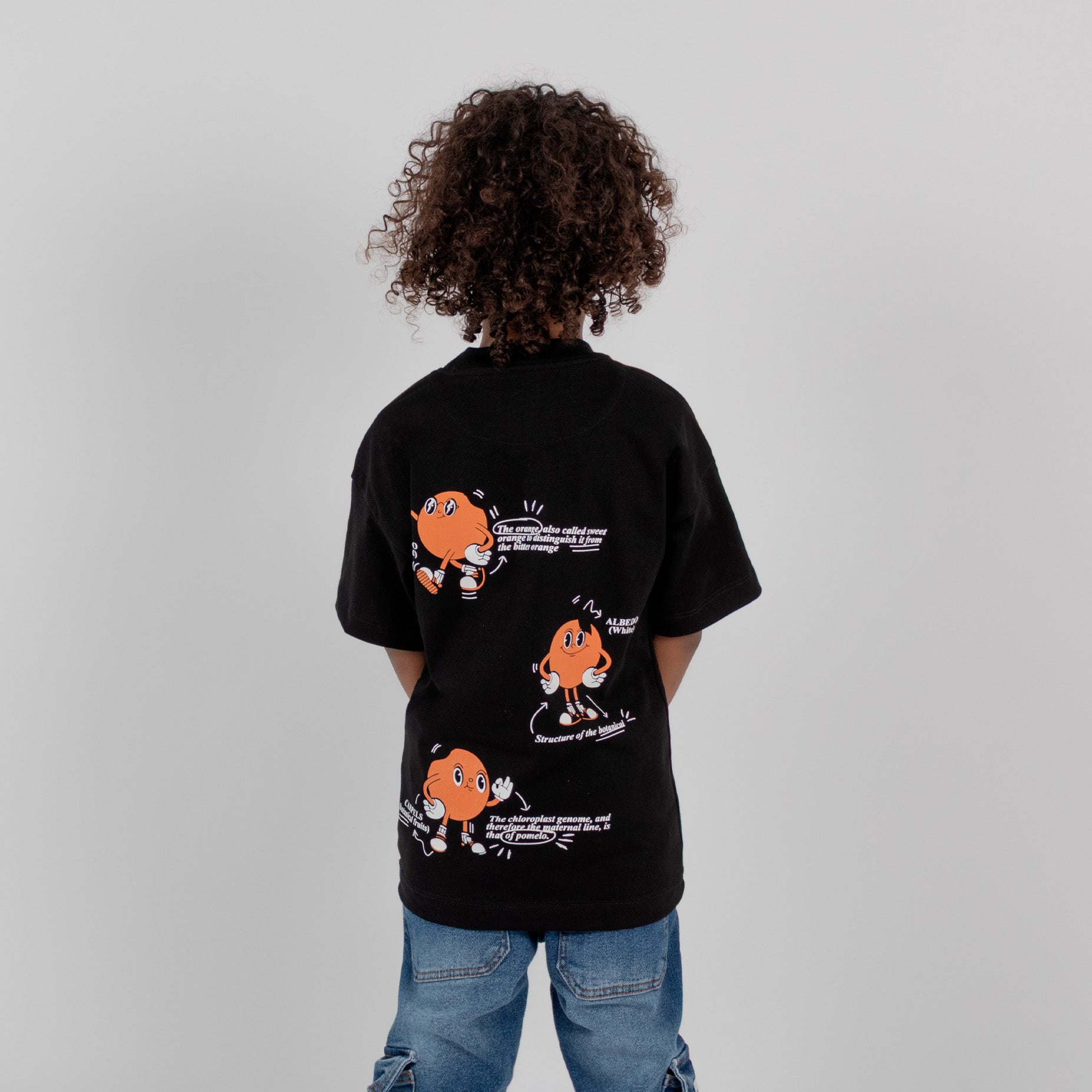 Oversize niño Summer Orange