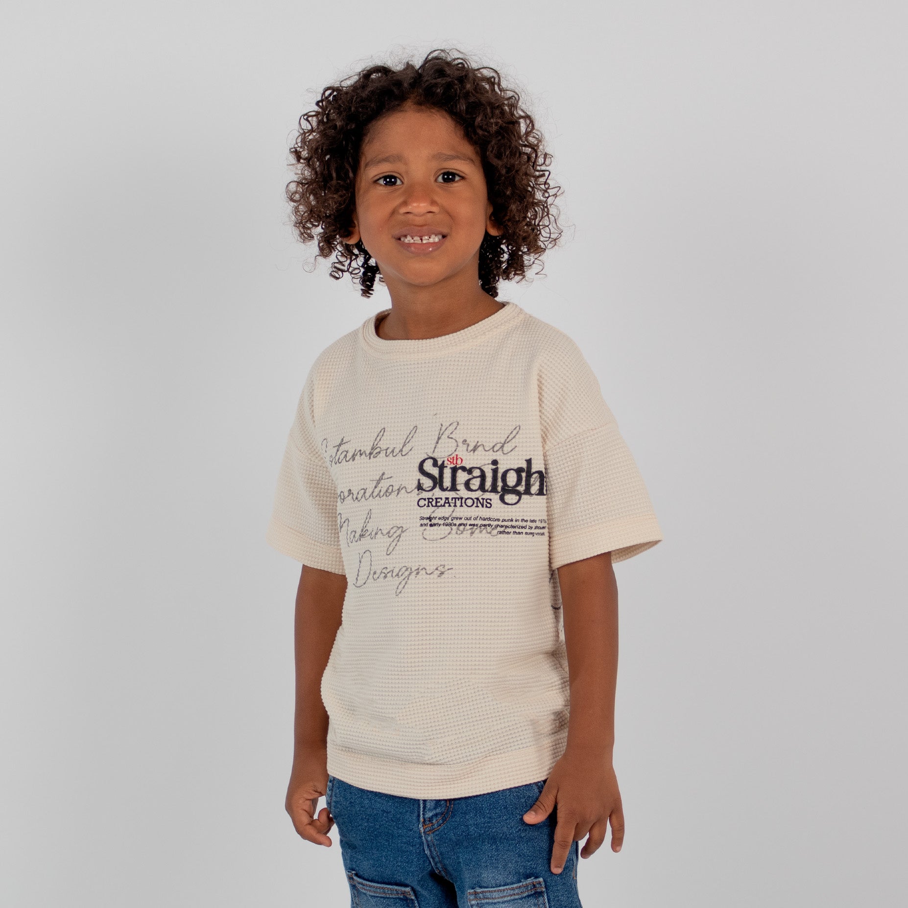 Oversize niño Straight