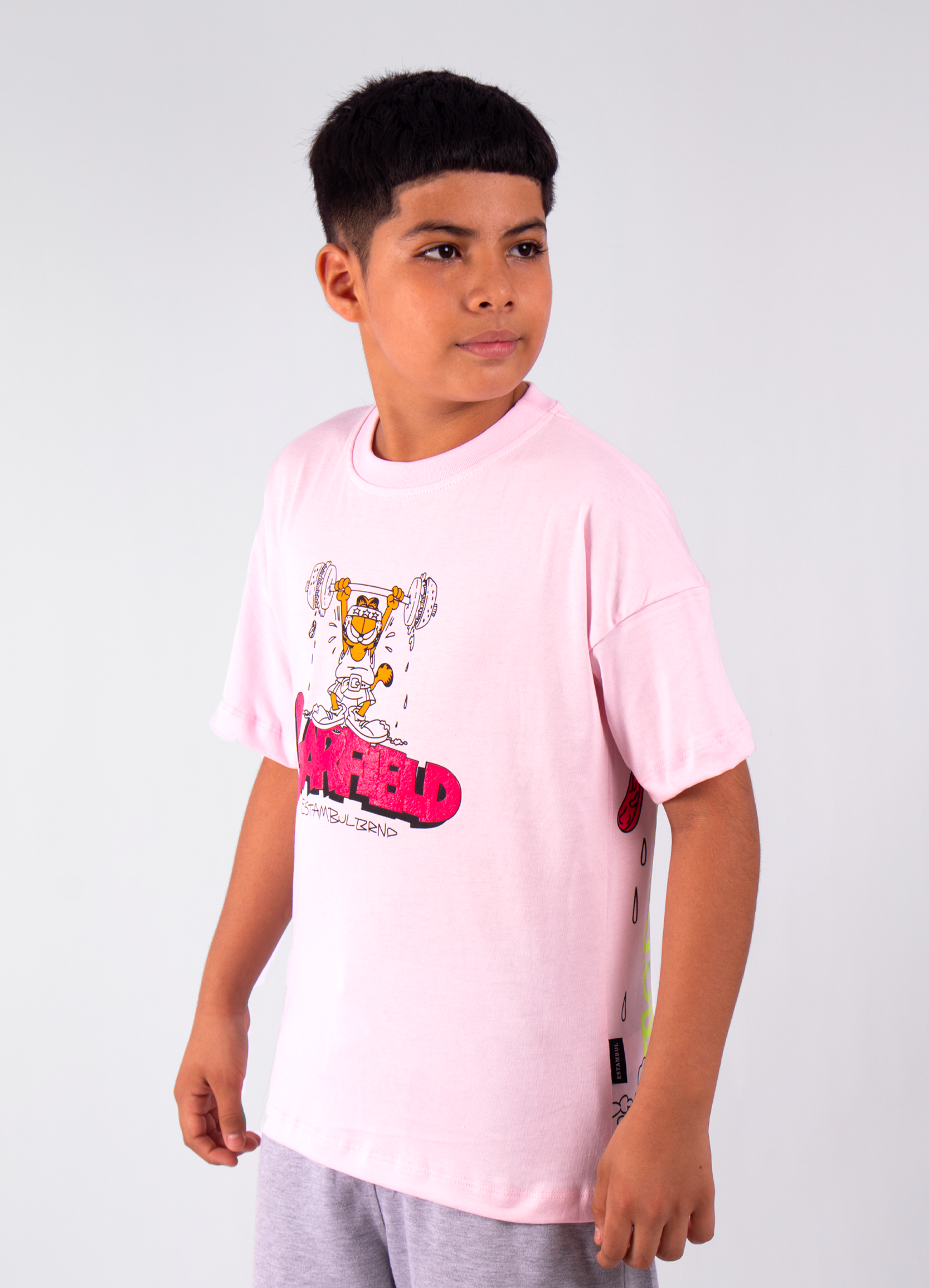 Oversize niño Garfield Gym