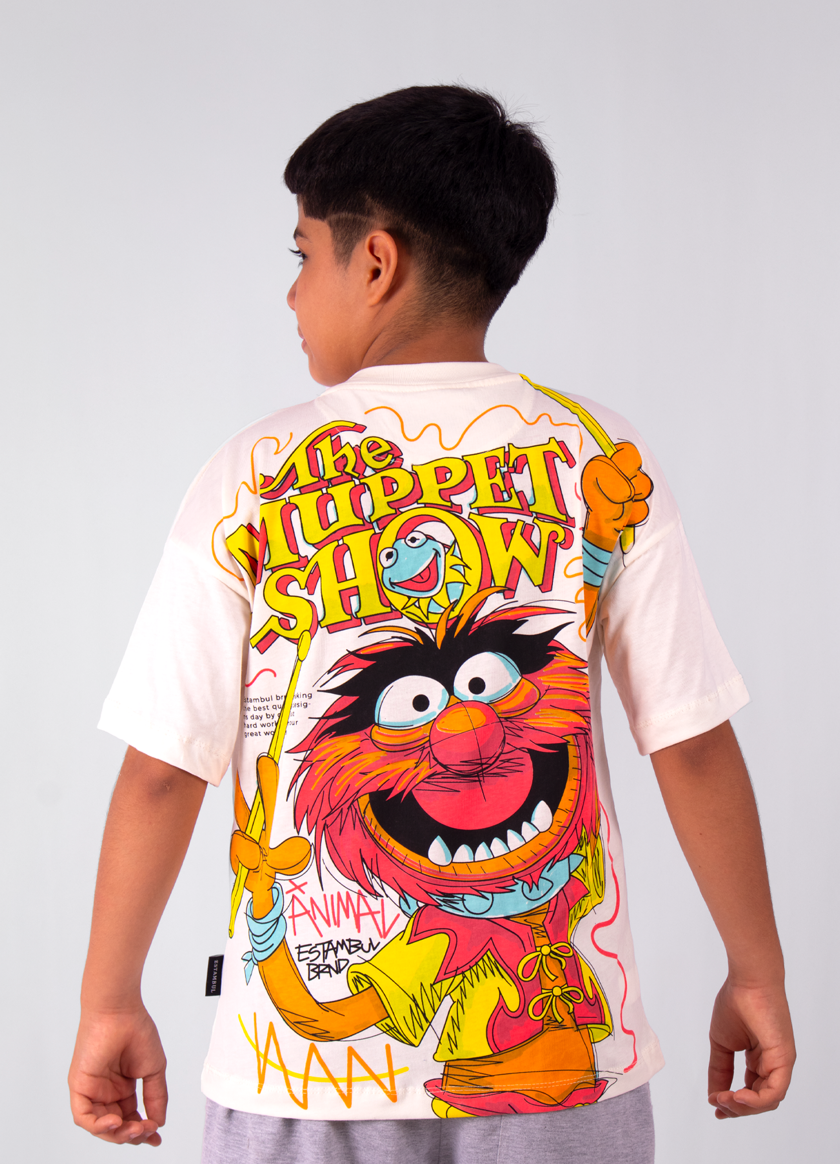 Oversize niño Muppet