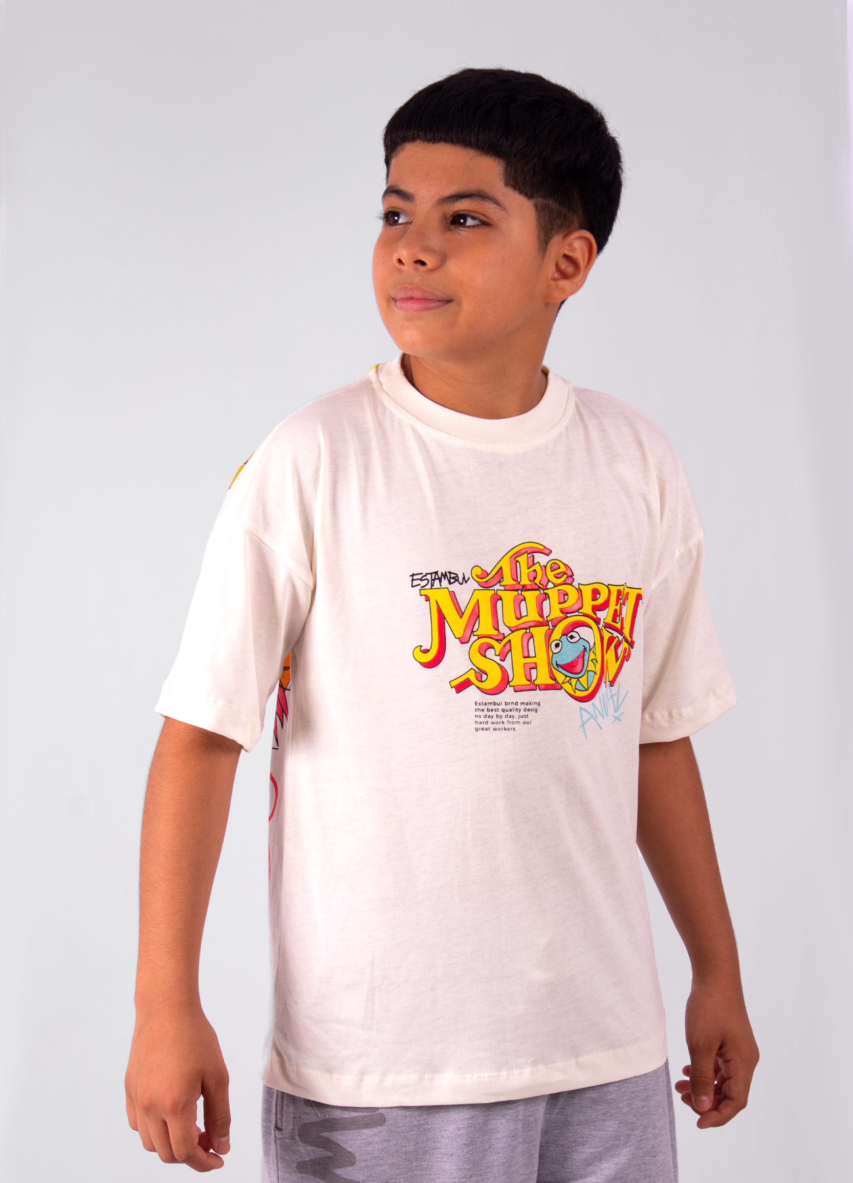 Oversize niño Muppet