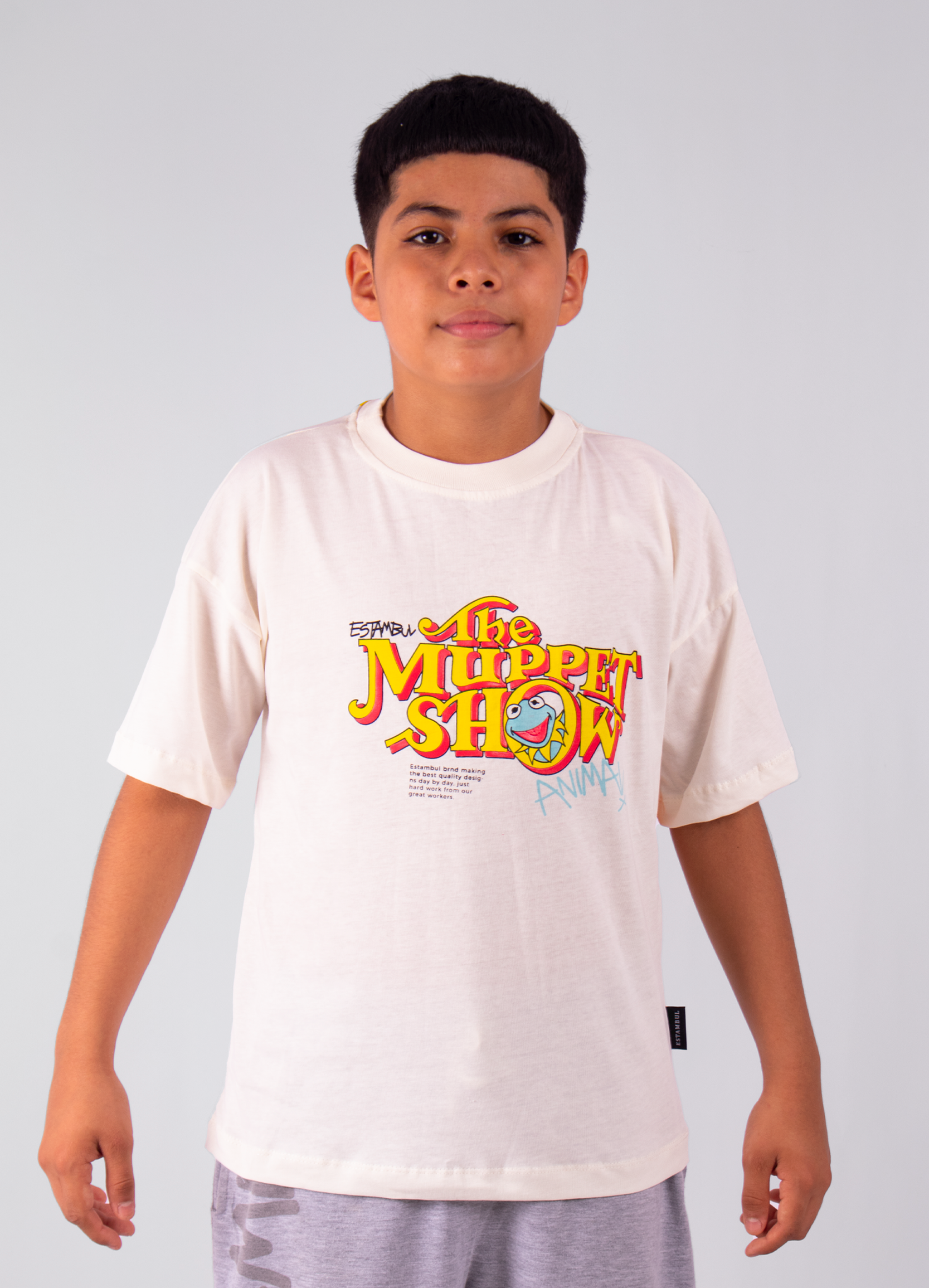 Oversize niño Muppet