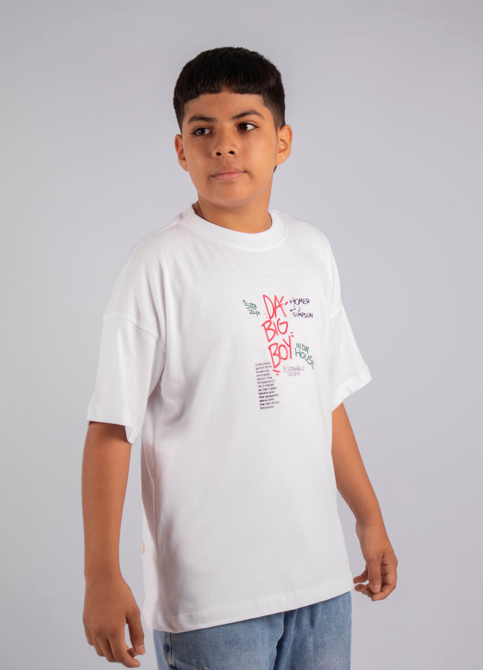 Oversize niño Homero boy