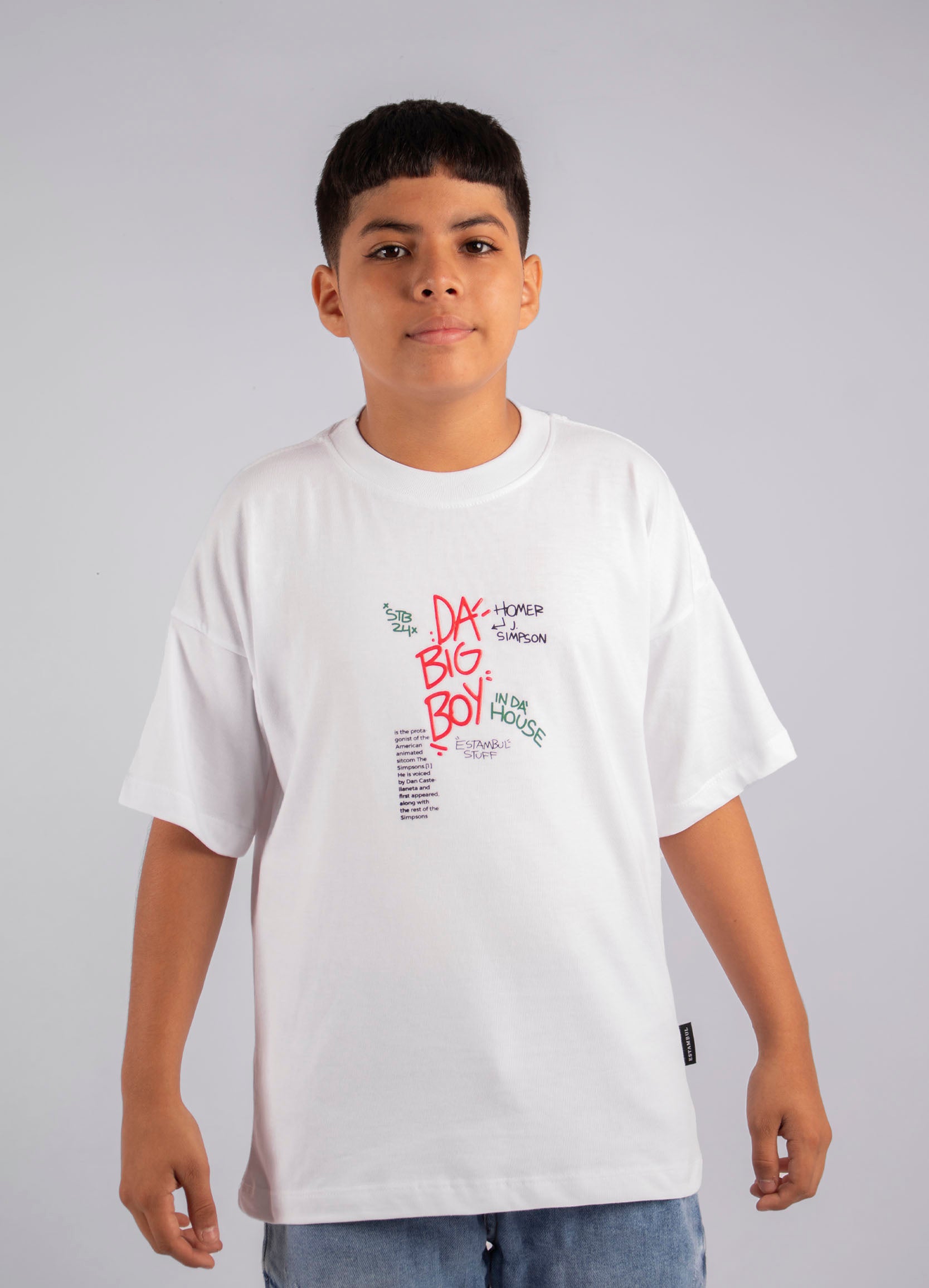 Oversize niño Homero boy