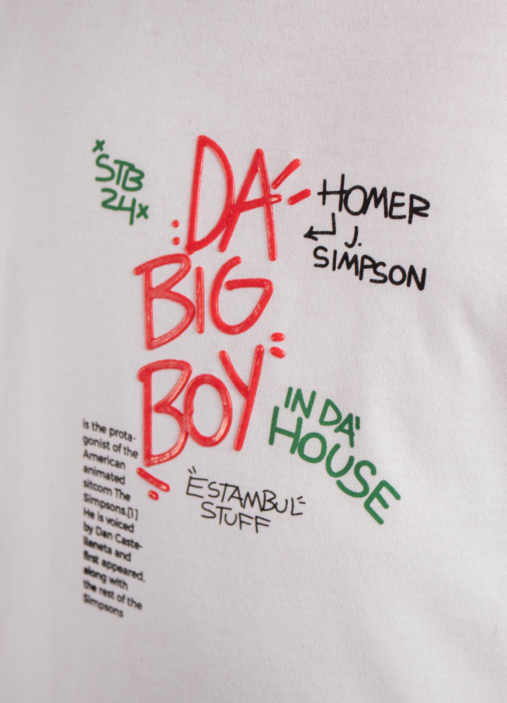 Oversize niño Homero boy