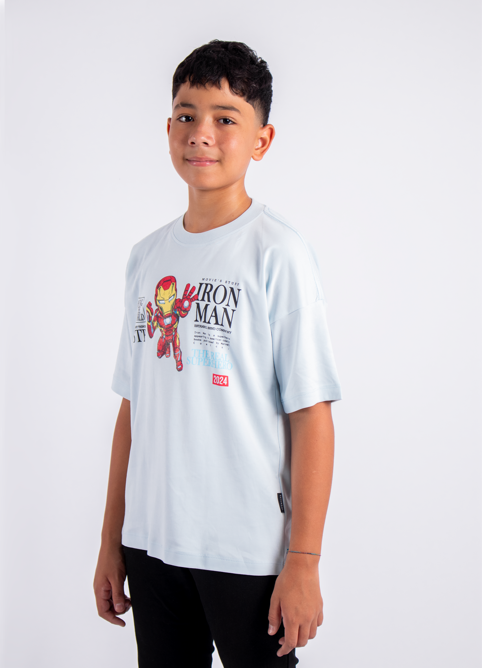 Oversize niño Iron Man