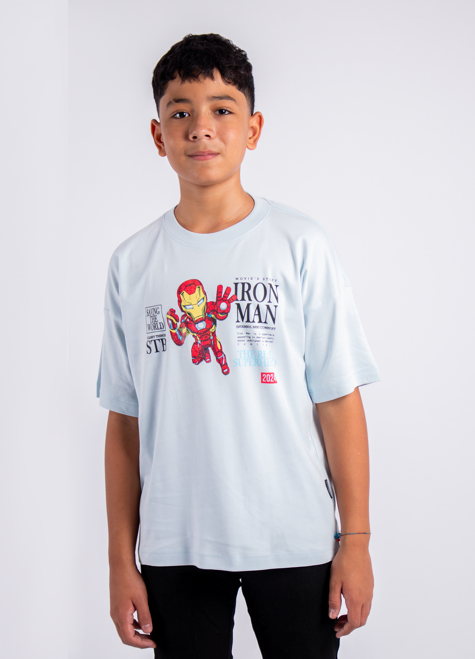 Oversize niño Iron Man