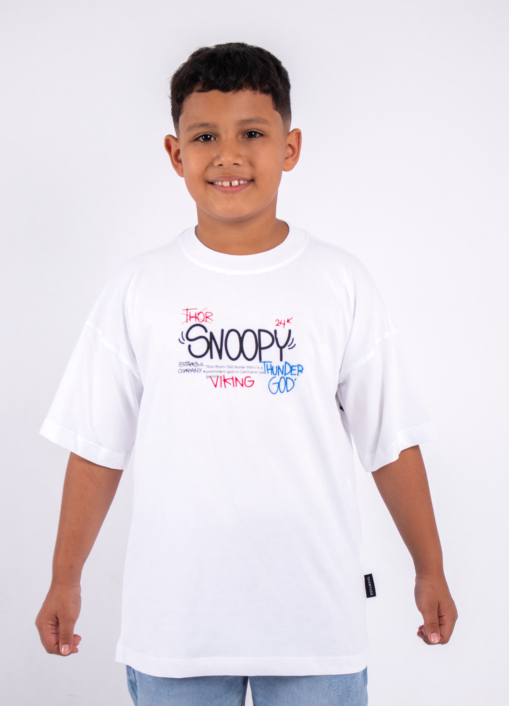 Oversize niño Snoopy