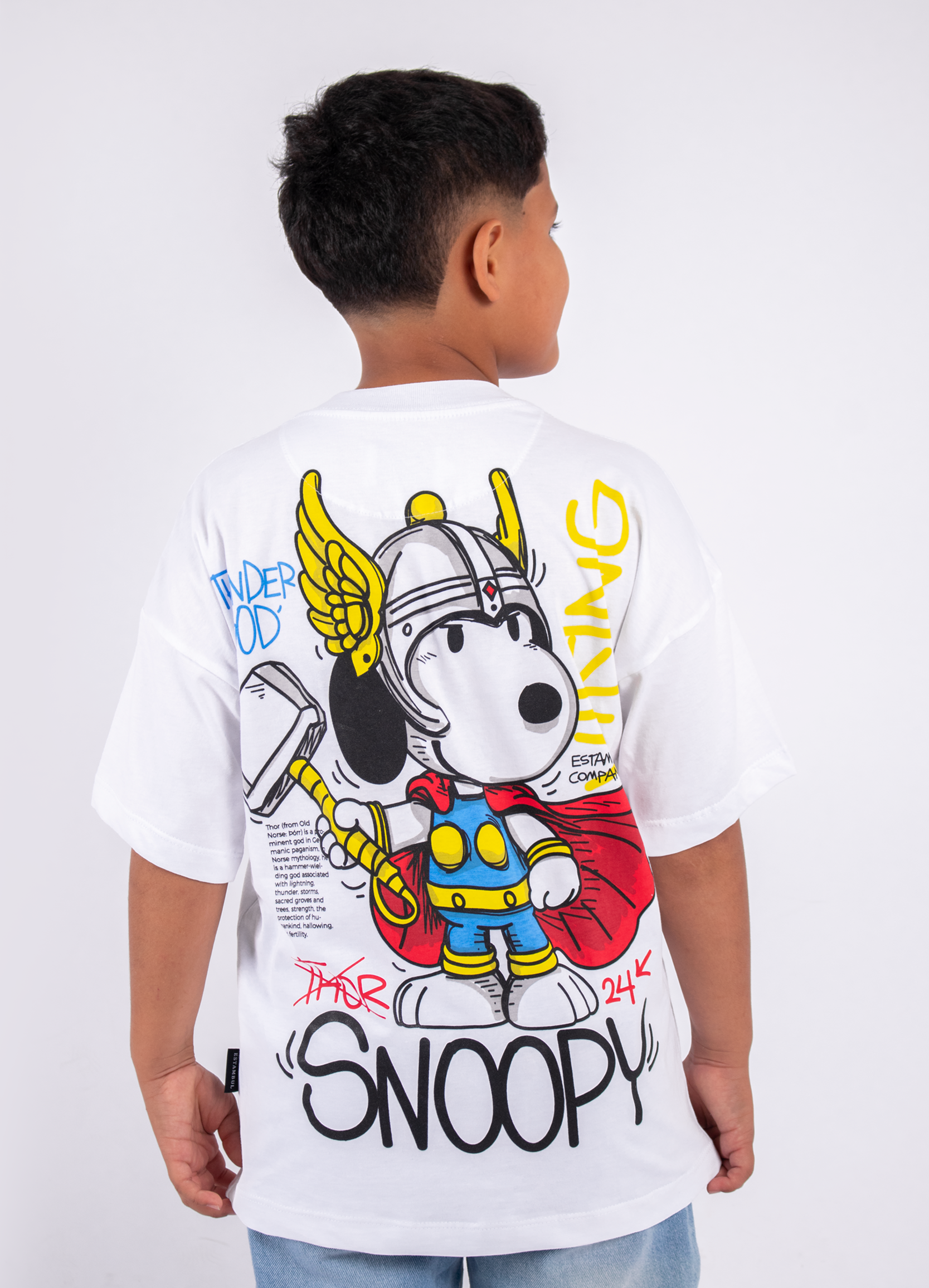Oversize niño Snoopy