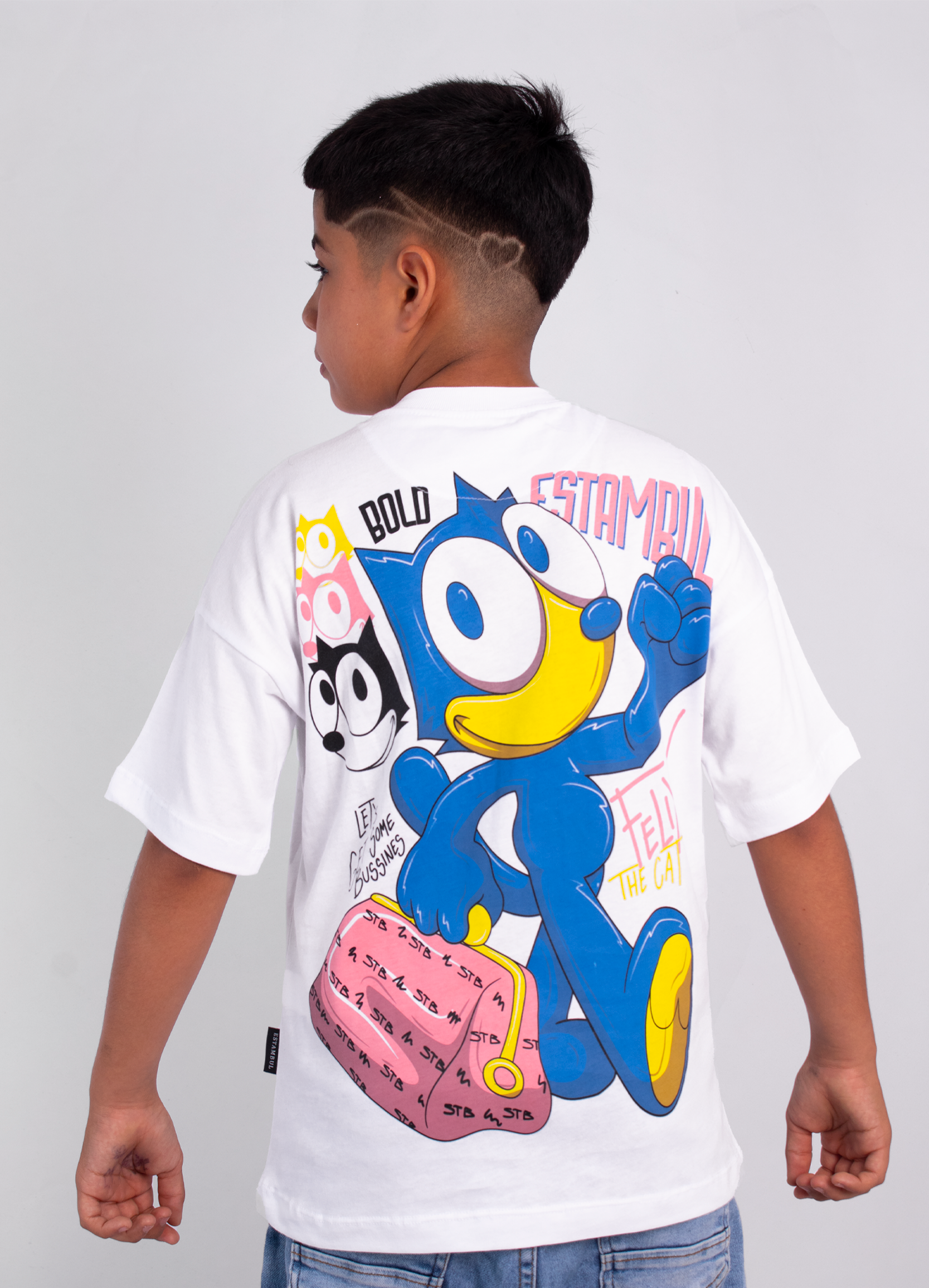 Oversize niño Cat Felix