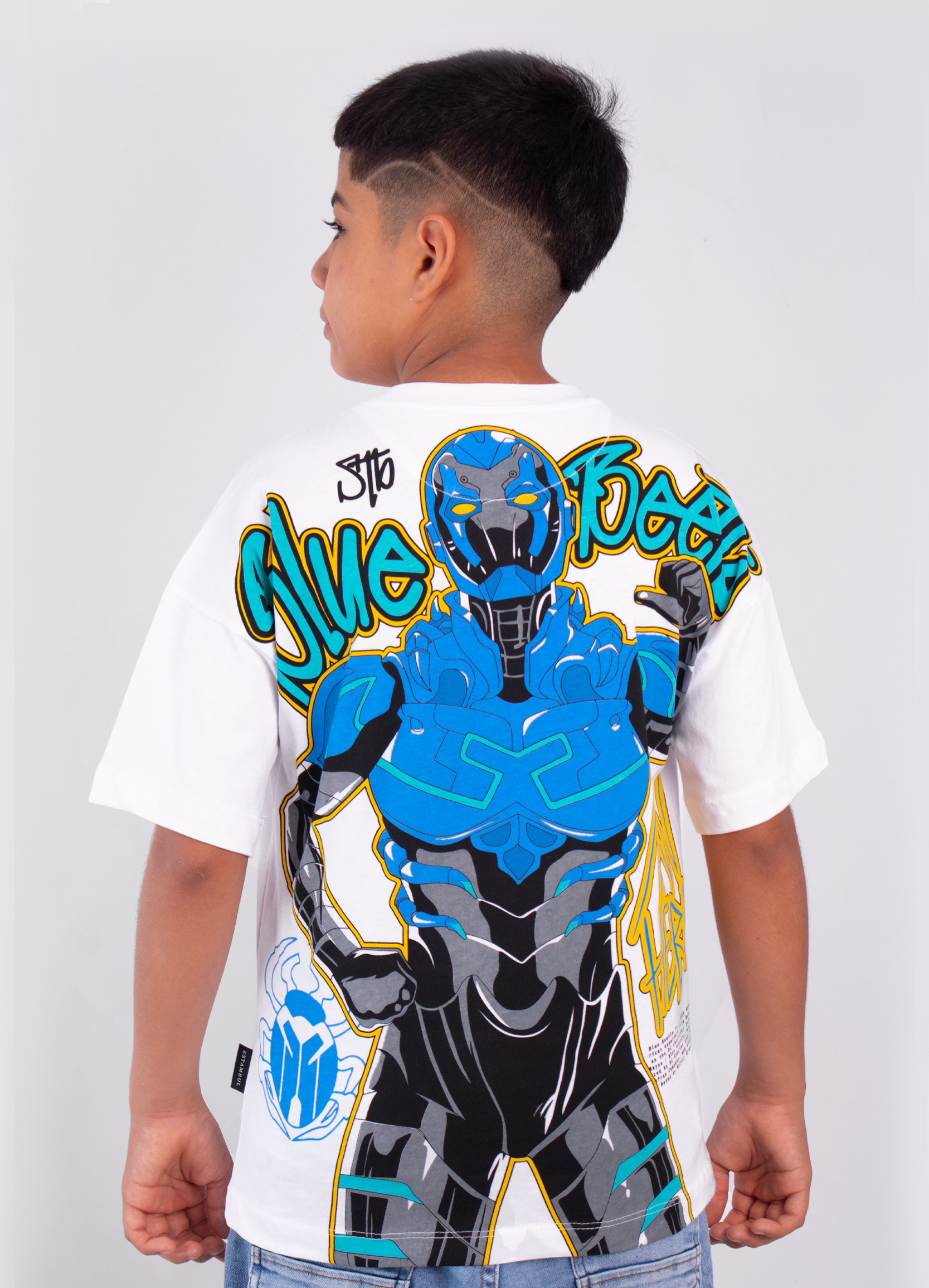 Oversize niño Blue