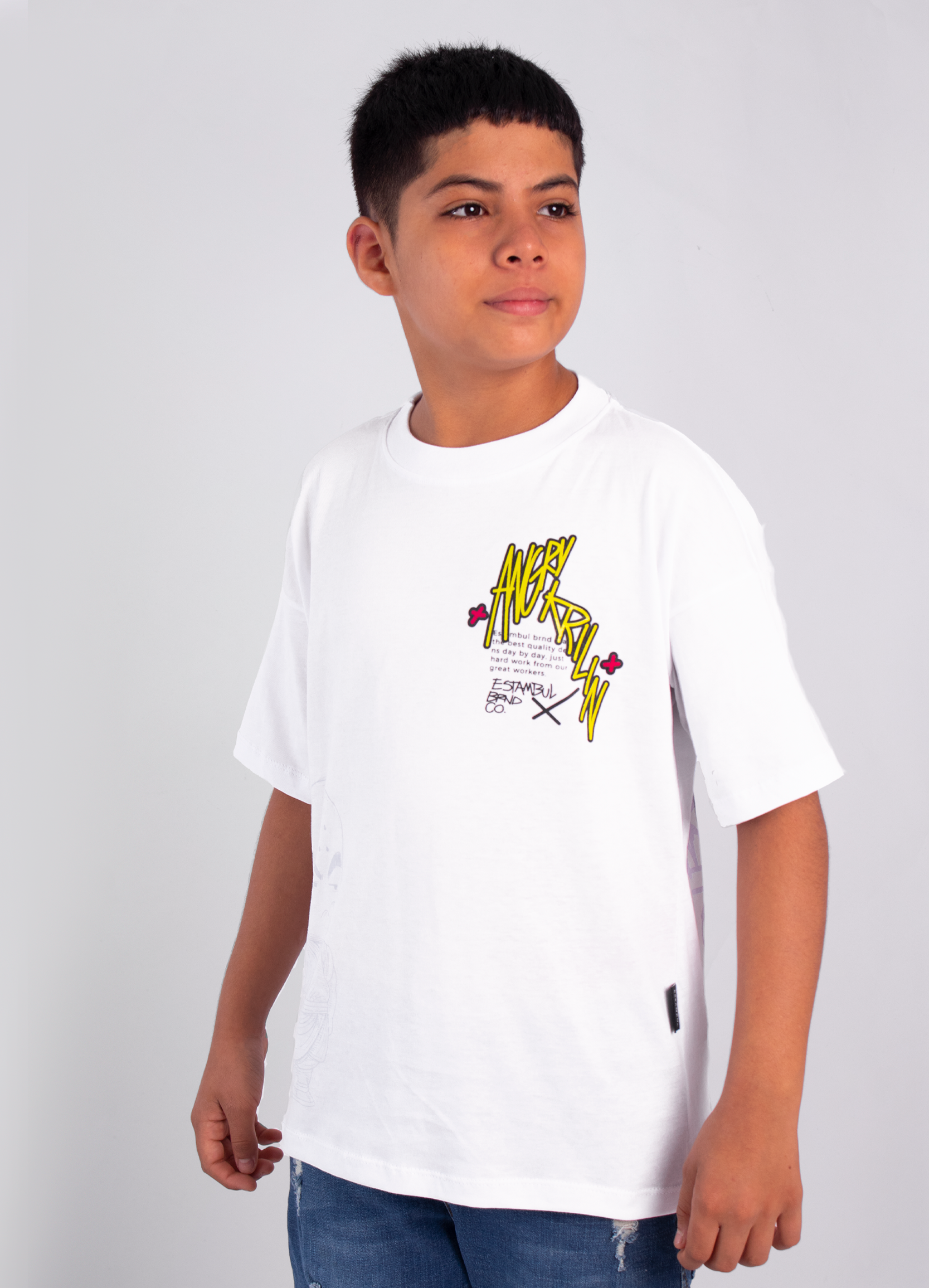 Oversize niño Angry Krilin