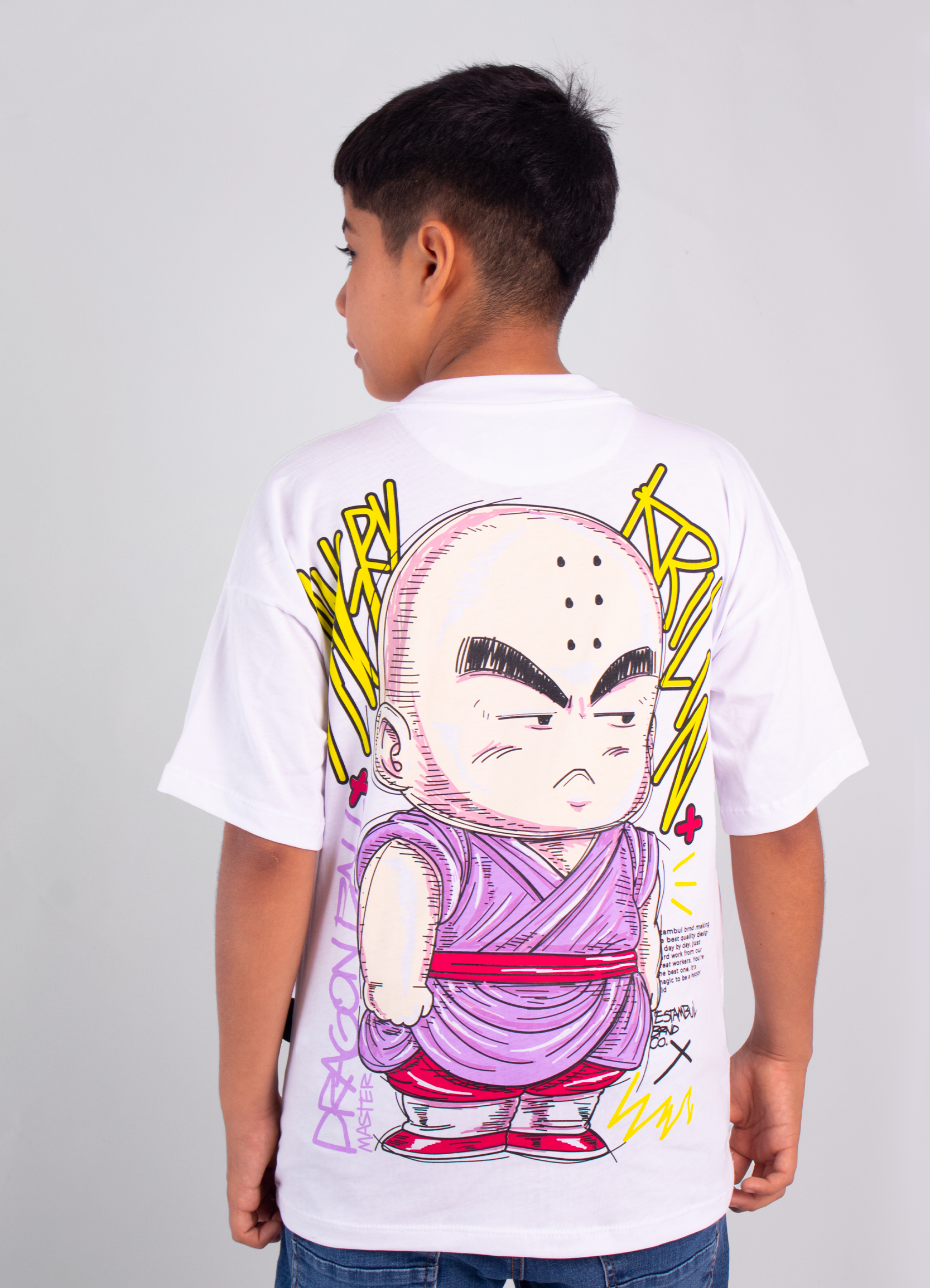 Oversize niño Angry Krilin
