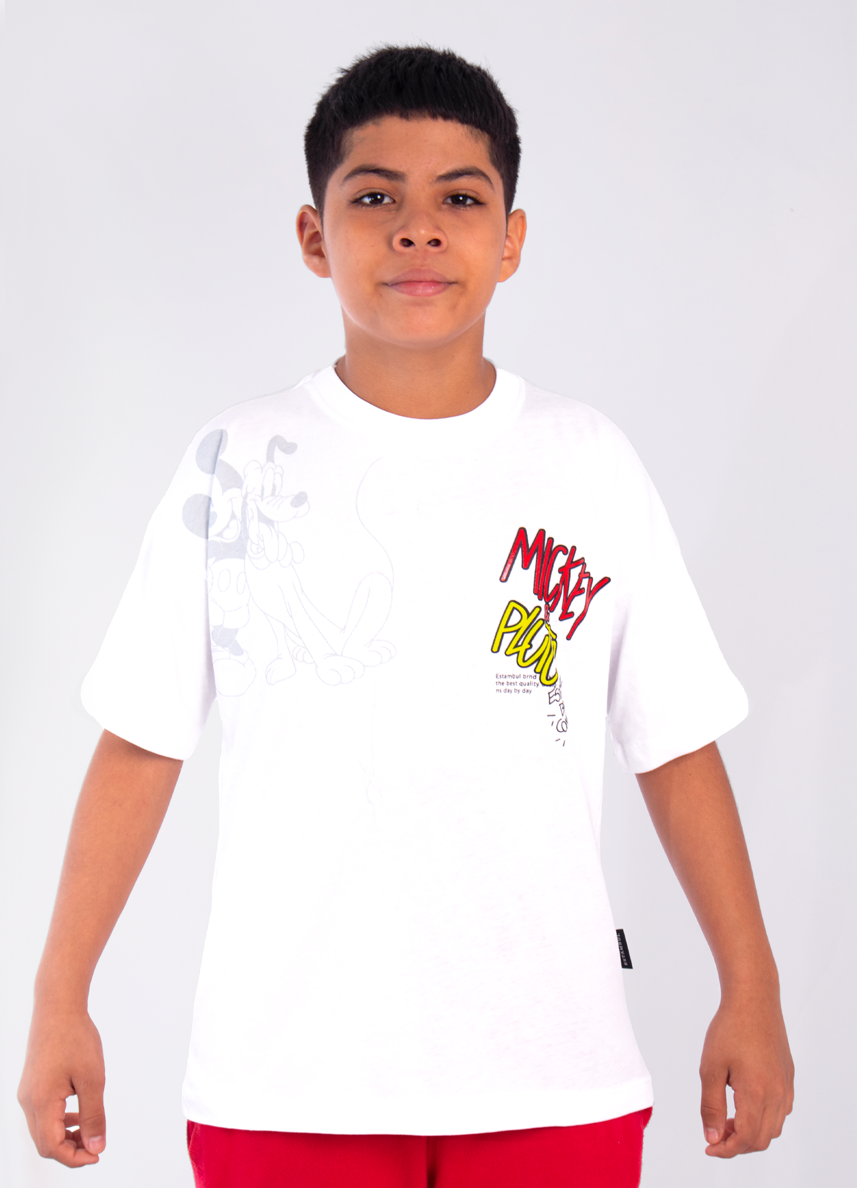 Oversize niño Mickey Pluto