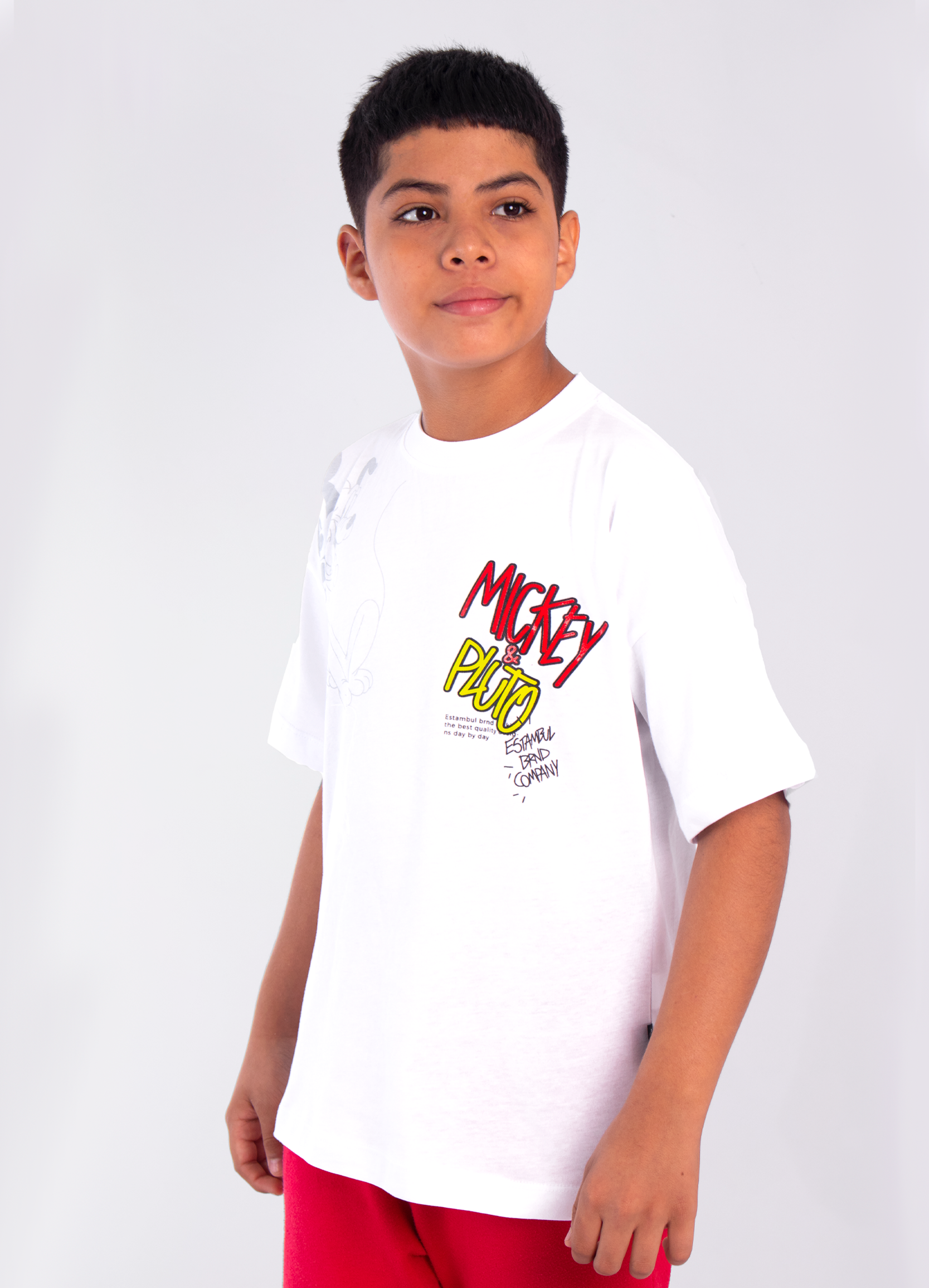 Oversize niño Mickey Pluto