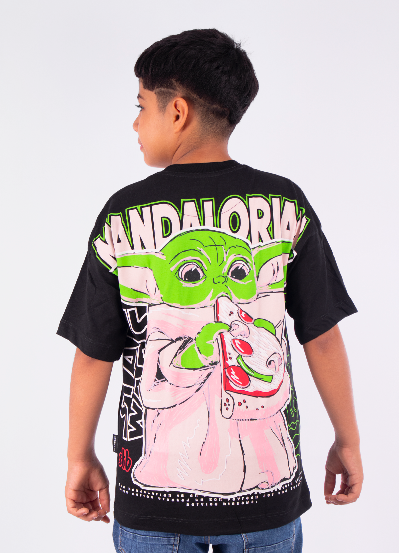 Oversize niño Mandalorian