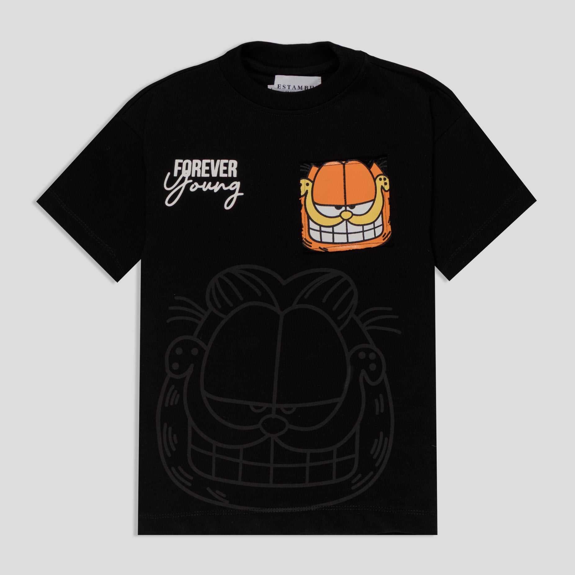 Overisze niño Garfield Forever