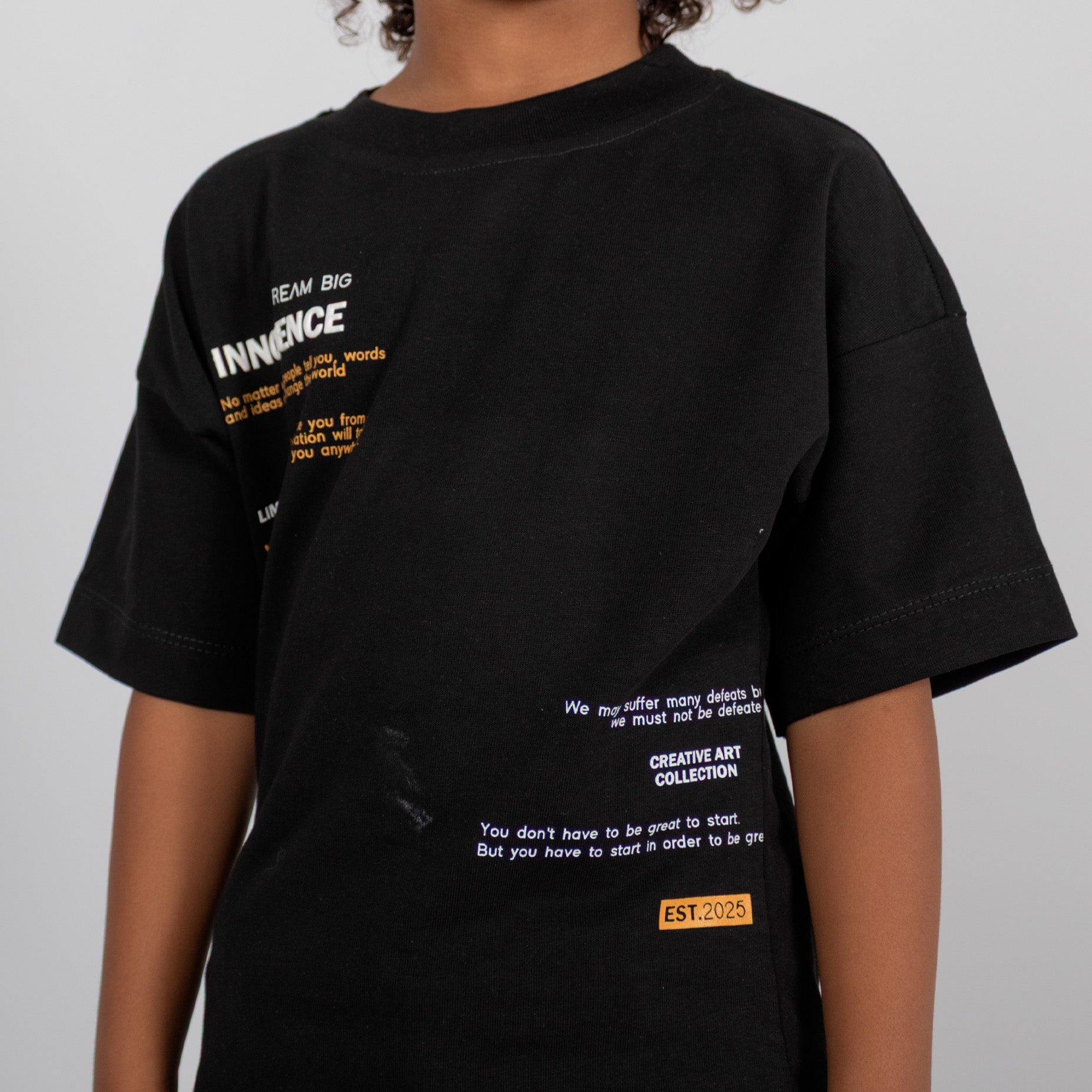 Oversize niño innocence