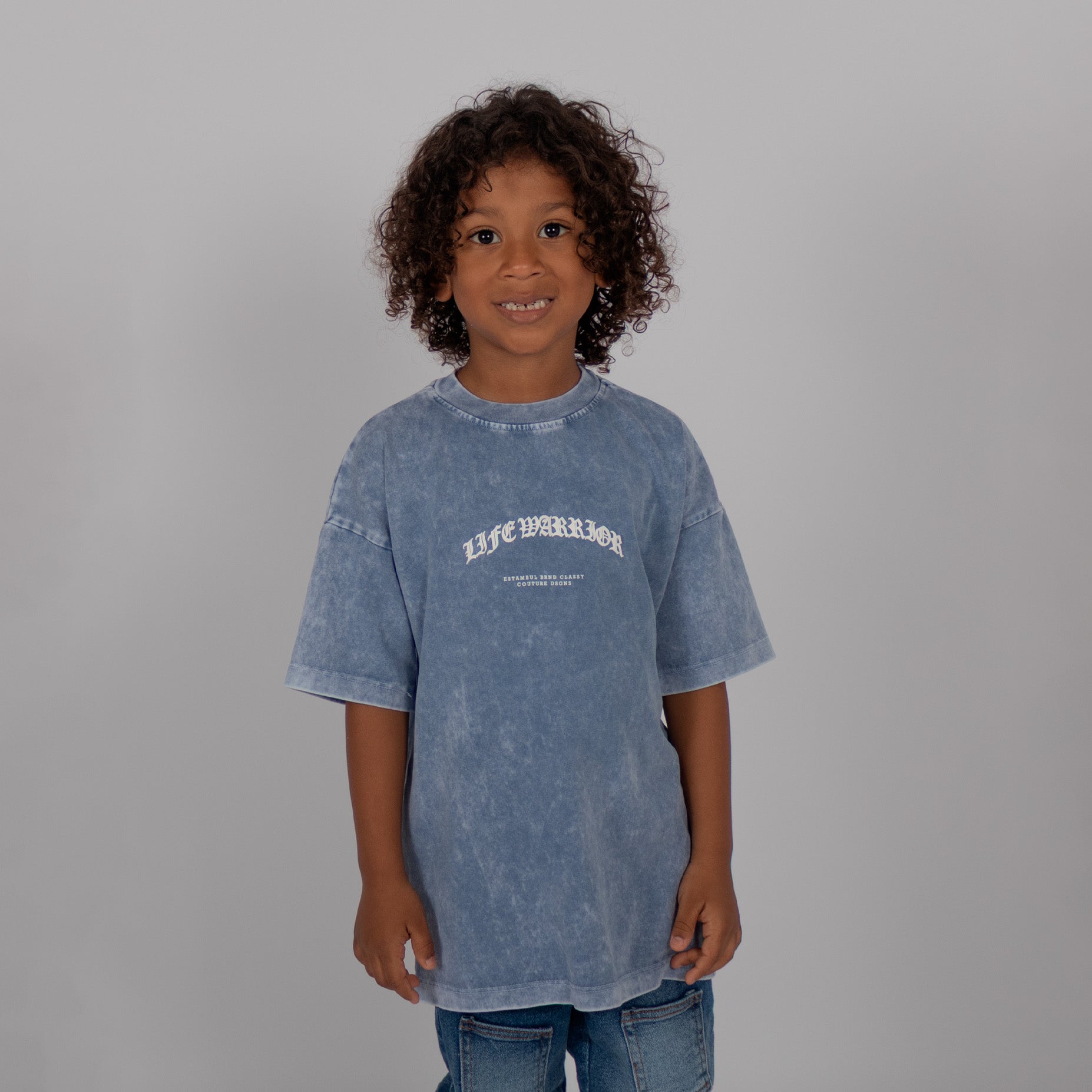 Oversize niño degrade counture classy