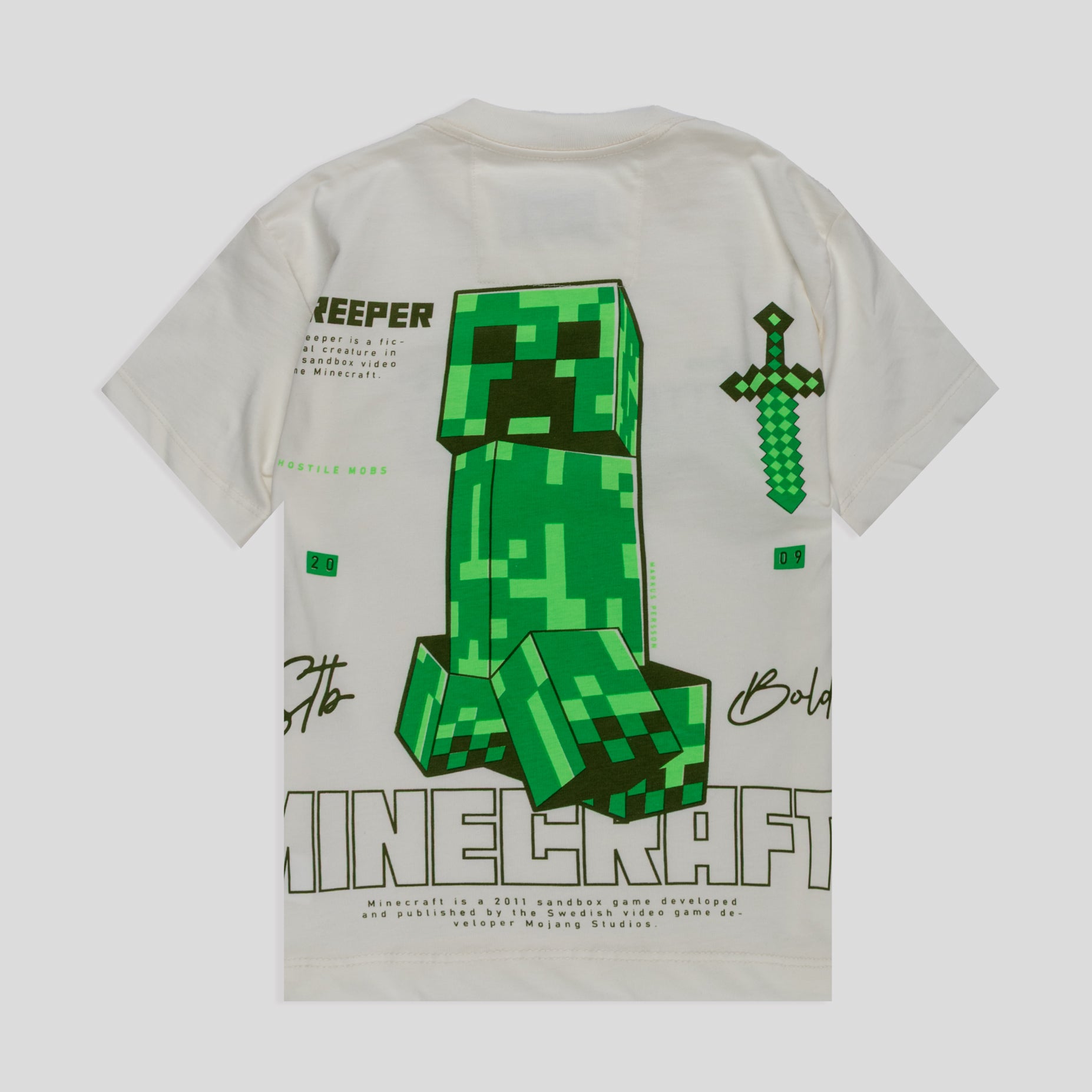 Oversize niño Minecratf