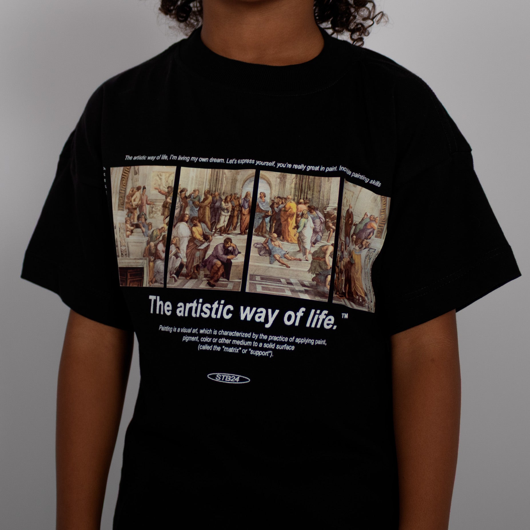 Oversize niño templo