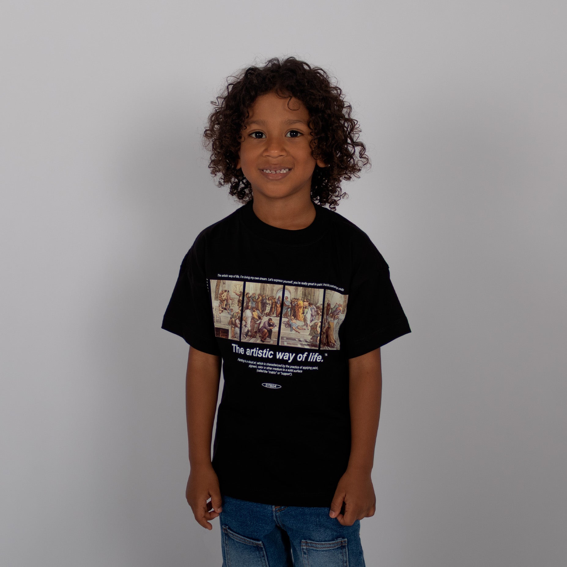 Oversize niño templo