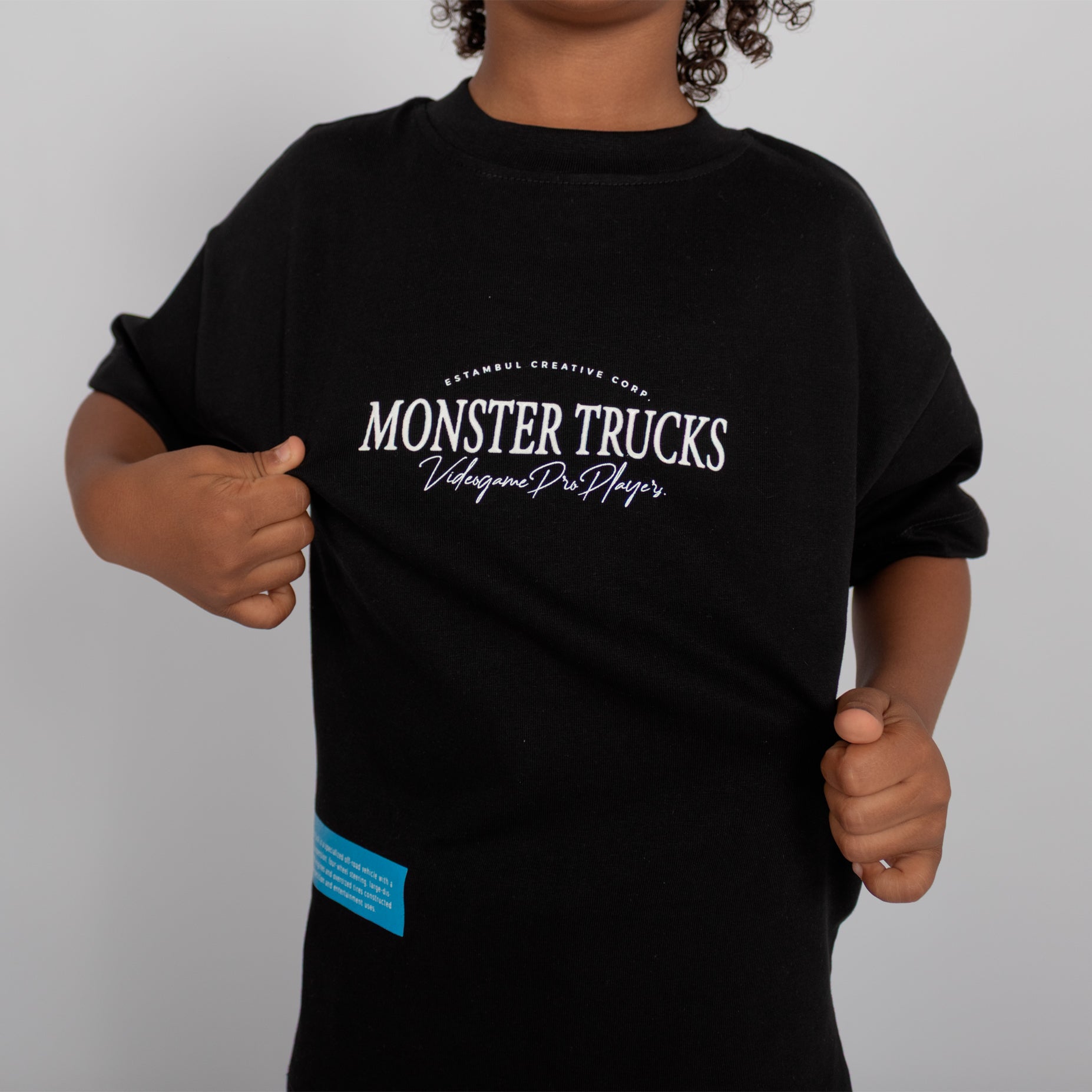 Oversize niño monster trucks