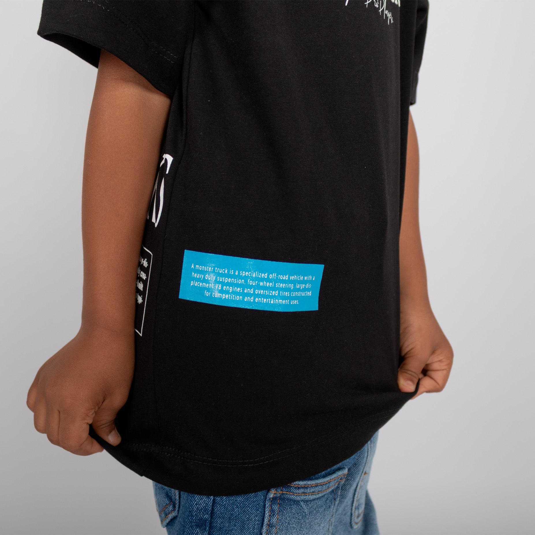 Oversize niño monster trucks