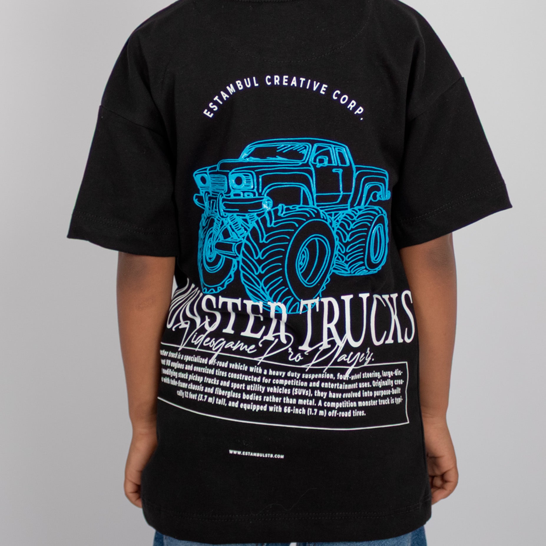 Oversize niño monster trucks