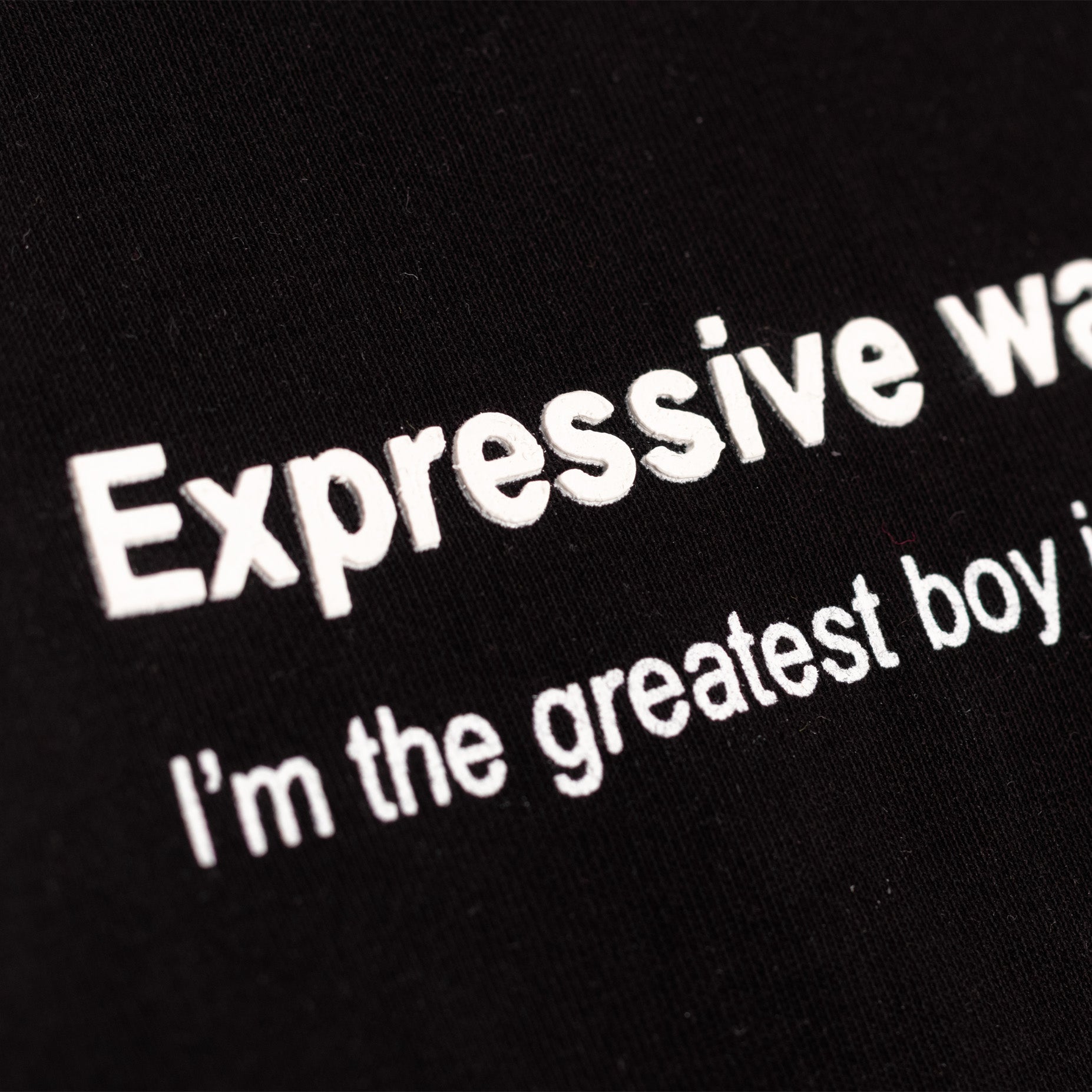 Camisilla hombre expresive