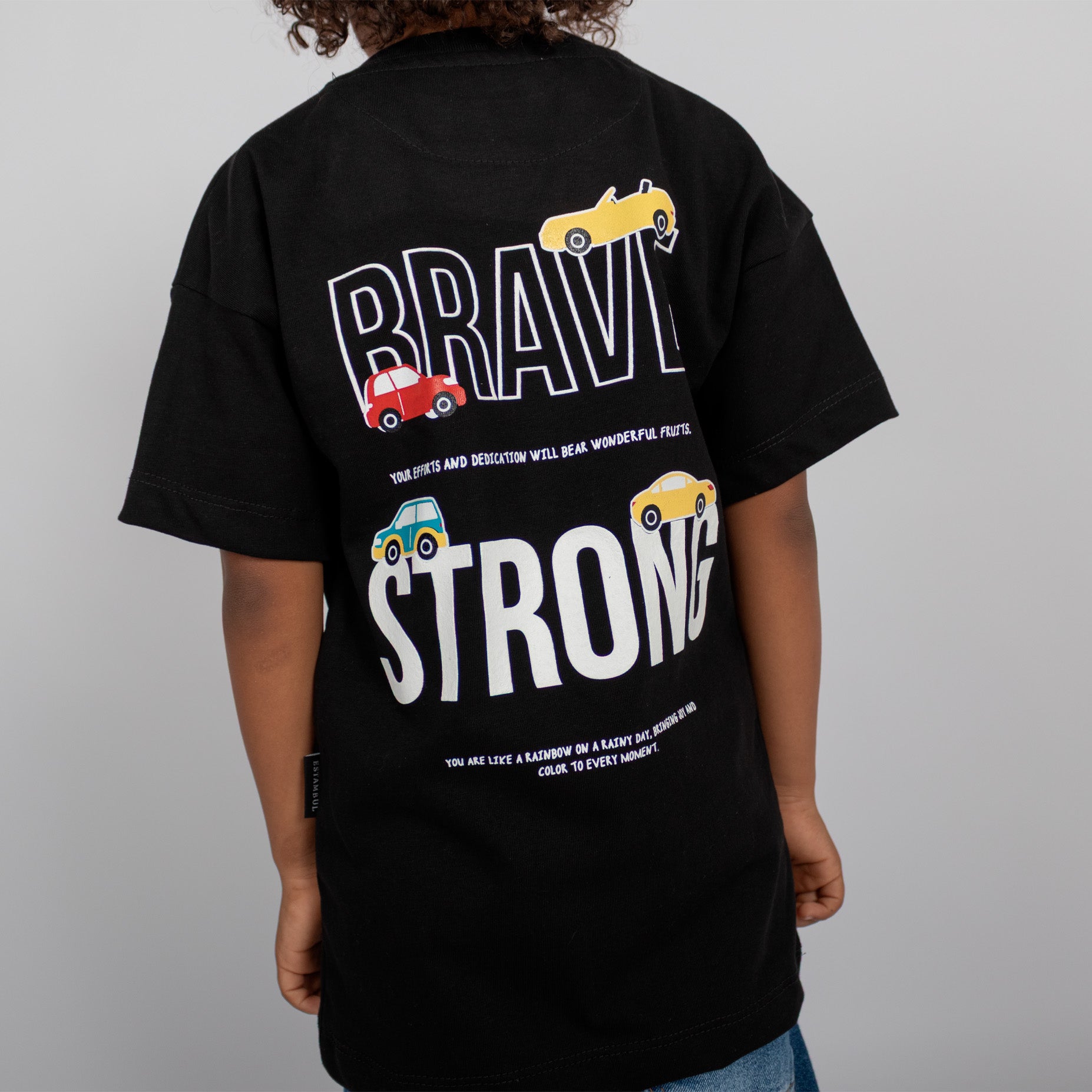 Oversize niño strong brave
