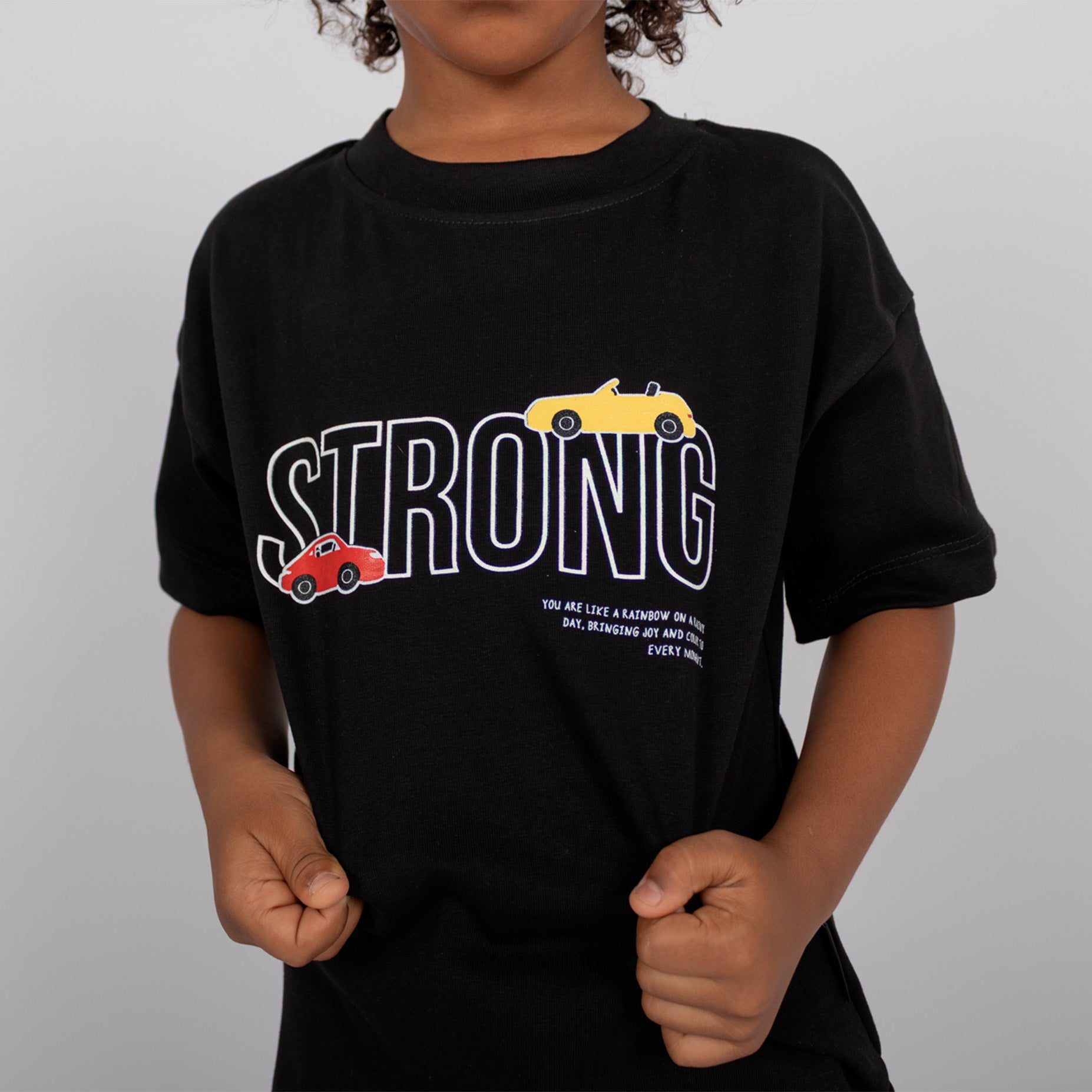 Oversize niño strong brave