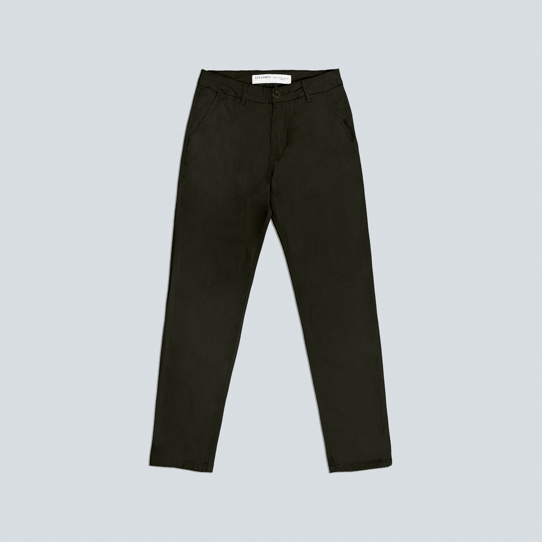 Pantalón hombre dril verde