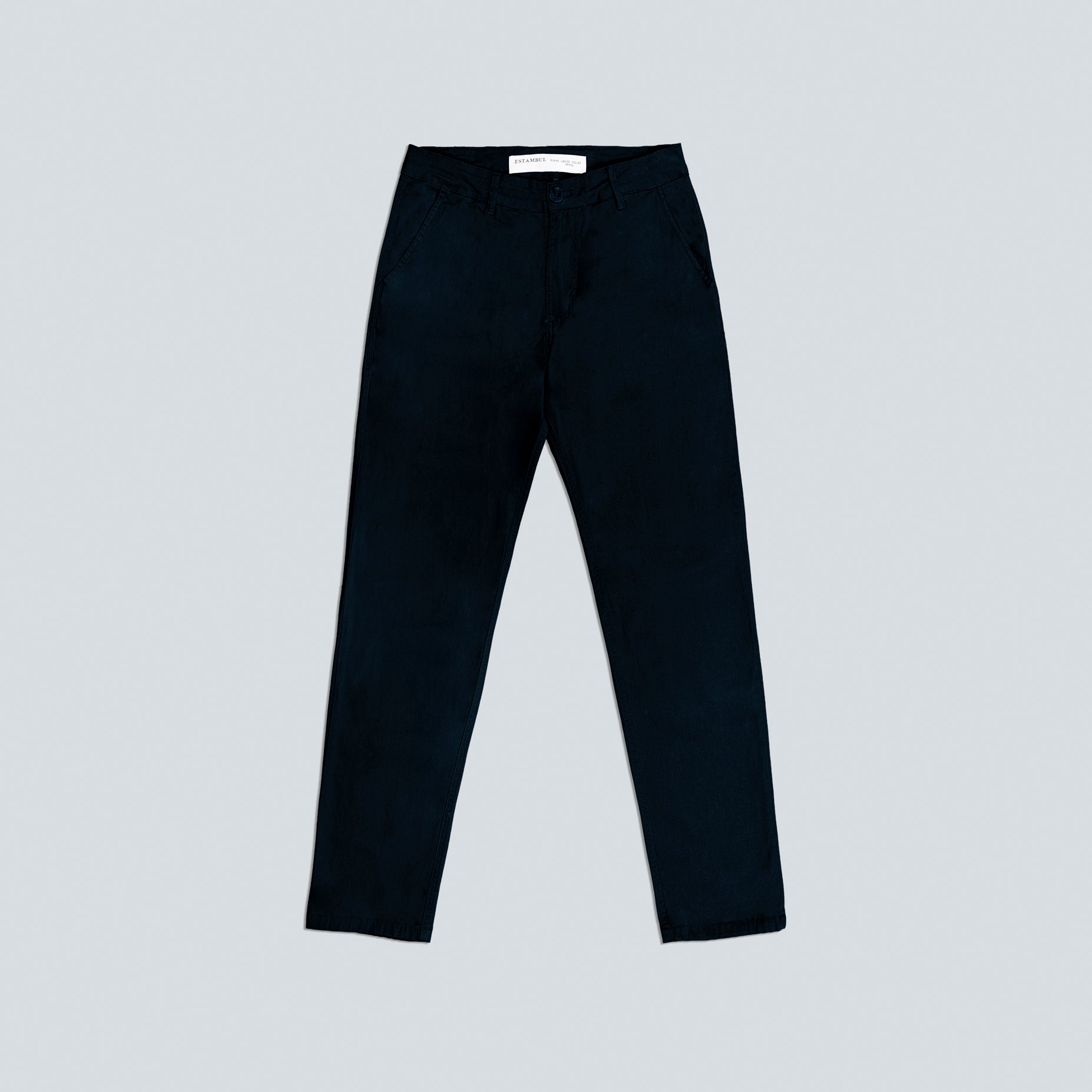 Pantalón hombre dril azul turqui